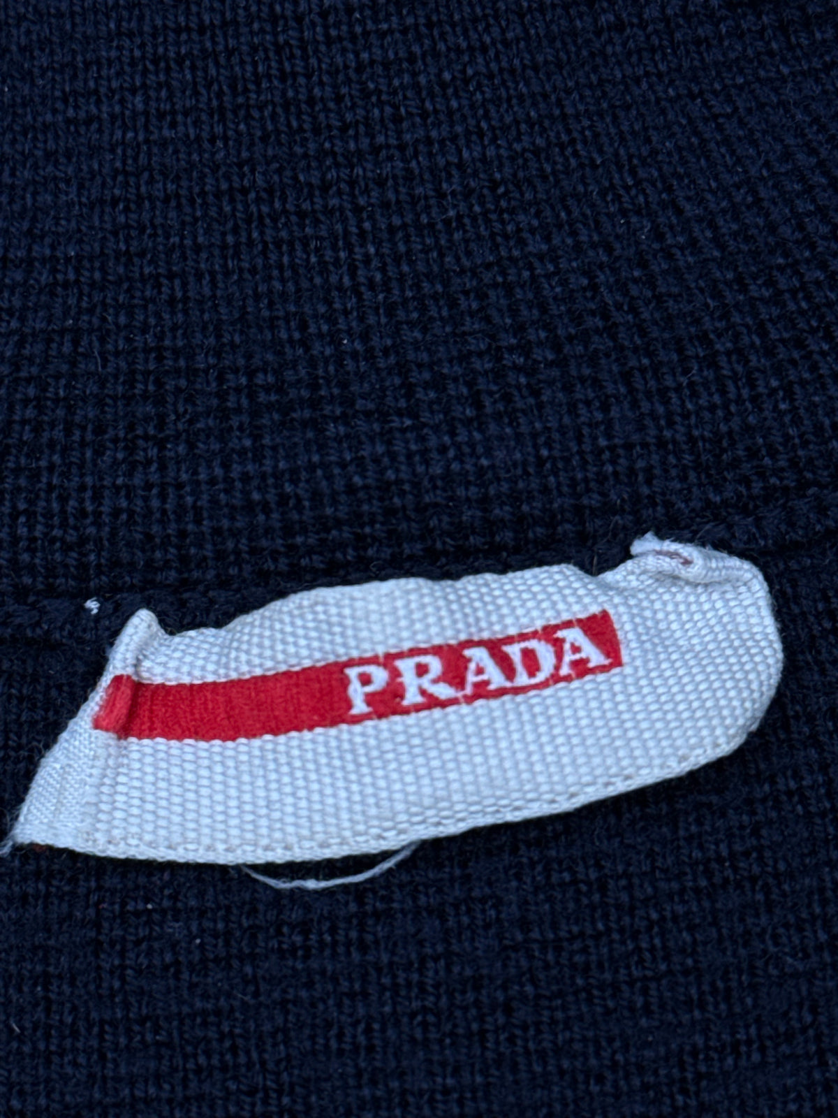 vintage Prada quarterzip {L}