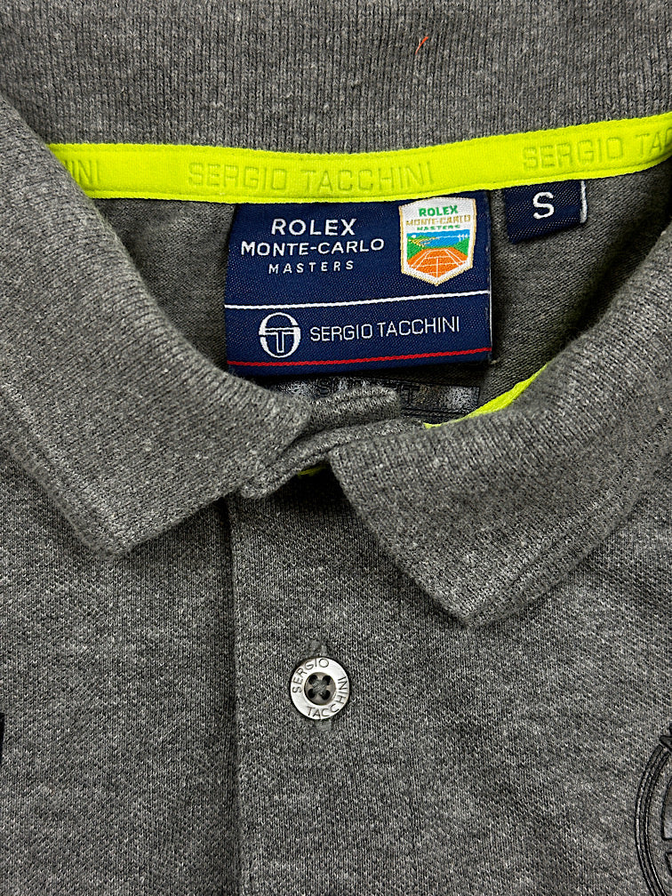 vintage Sergio Tacchini X Monte Carlo Rolex Masters polo long {S}