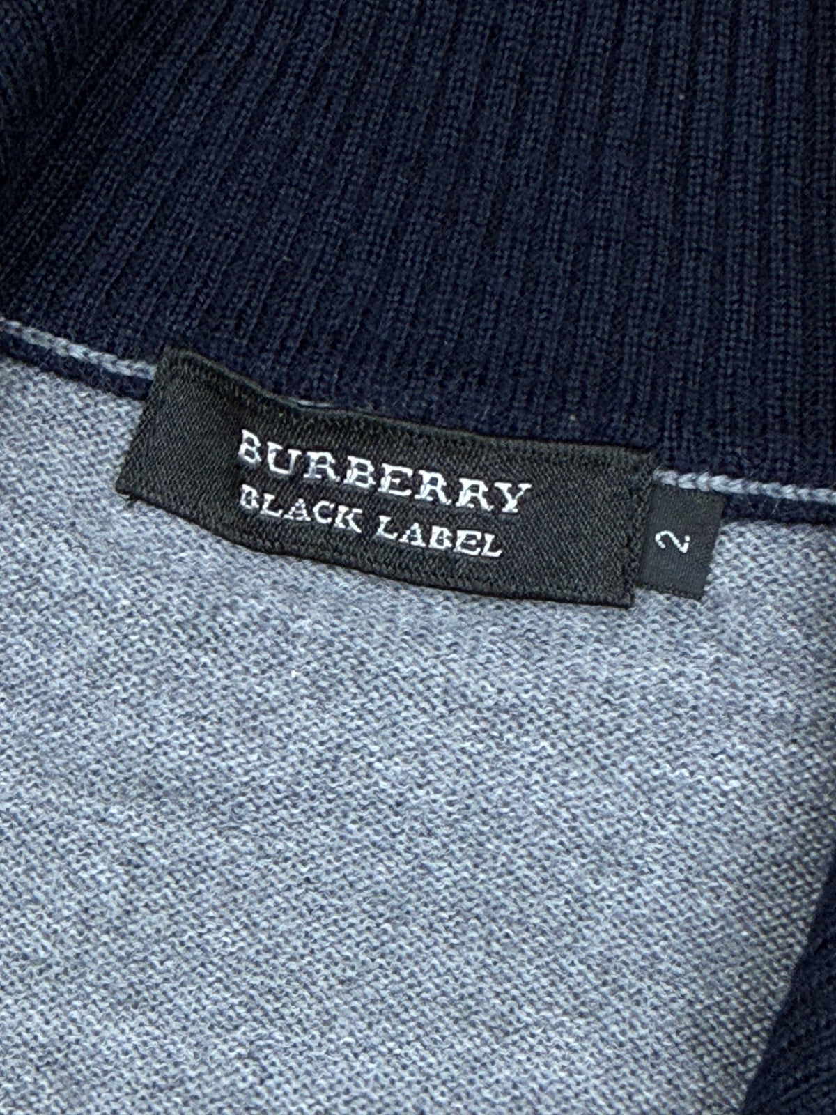 vintage Burberry Black Label sweatjacket {S}