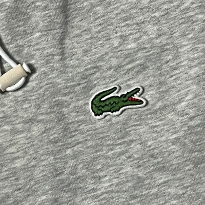grey Lacoste sweatjacket {M}