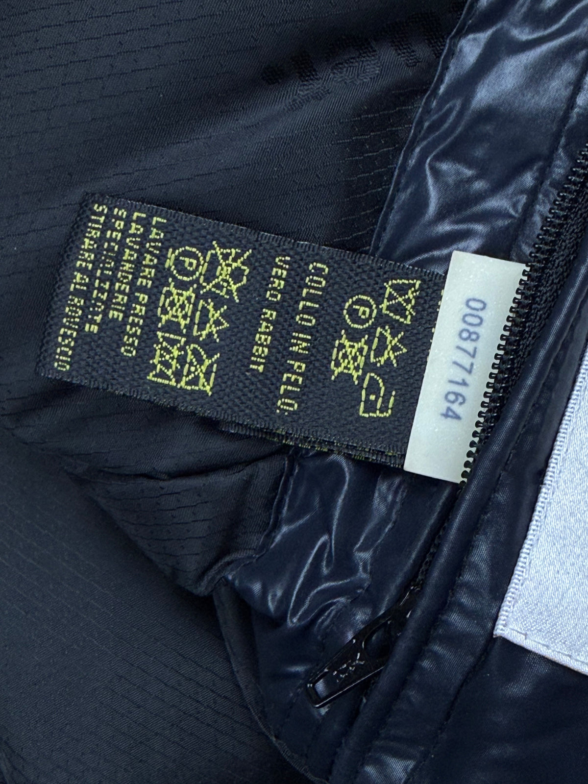 vintage navyblue Blauer winterjacket {S}