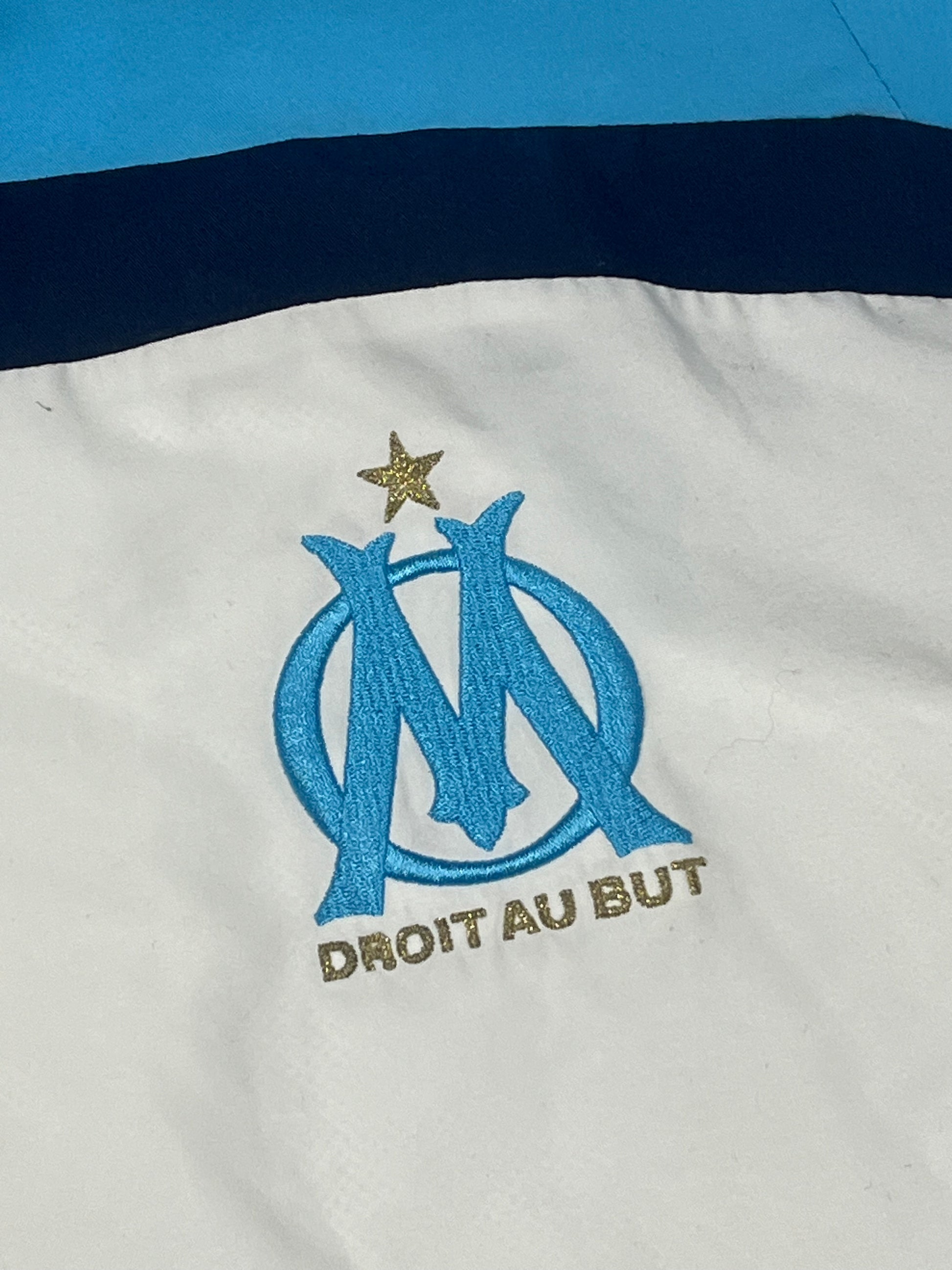 vintage Adidas Olympique Marseille windbreaker {M}