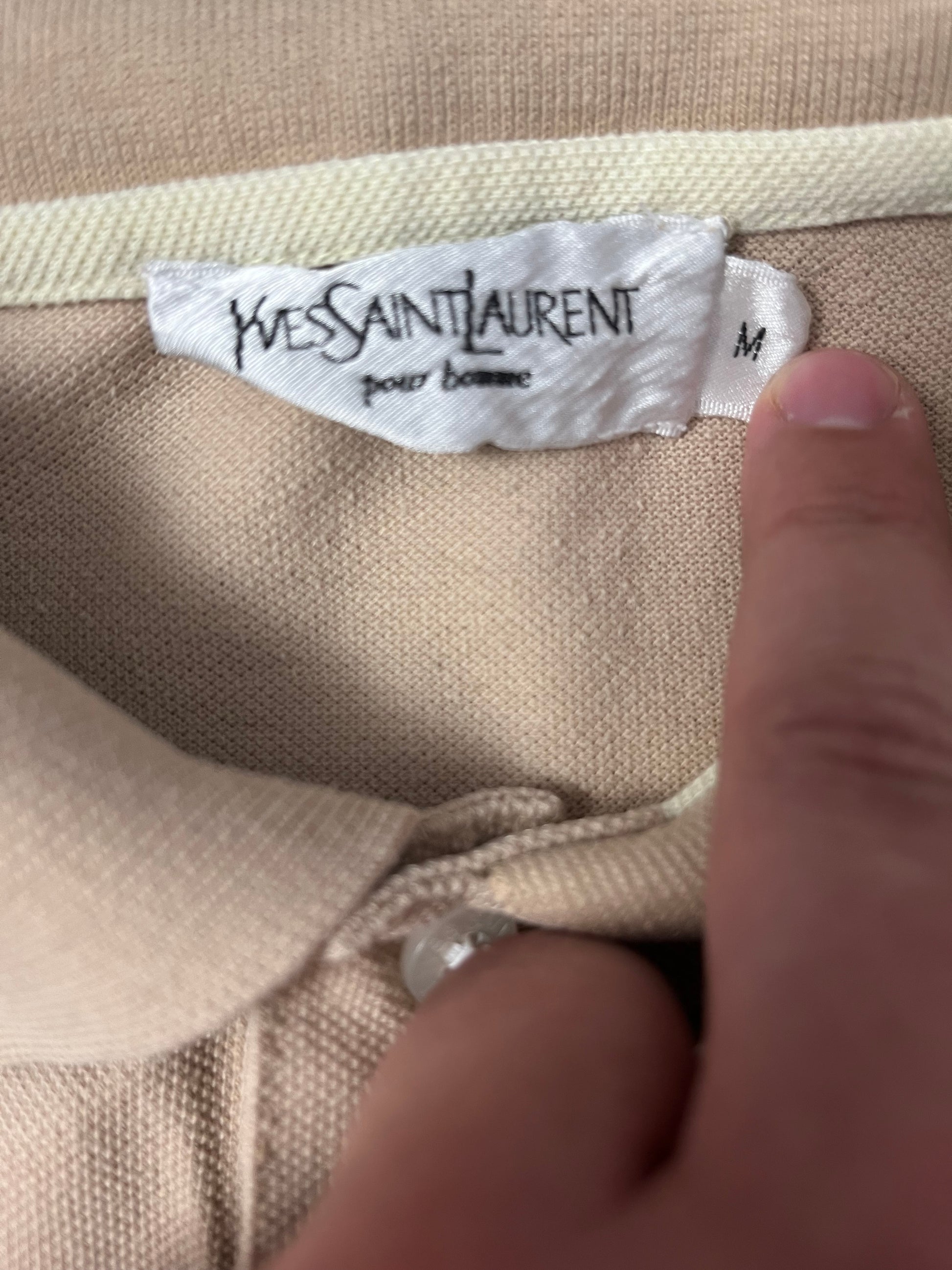 vintage Yves Saint Laurent polo {M}