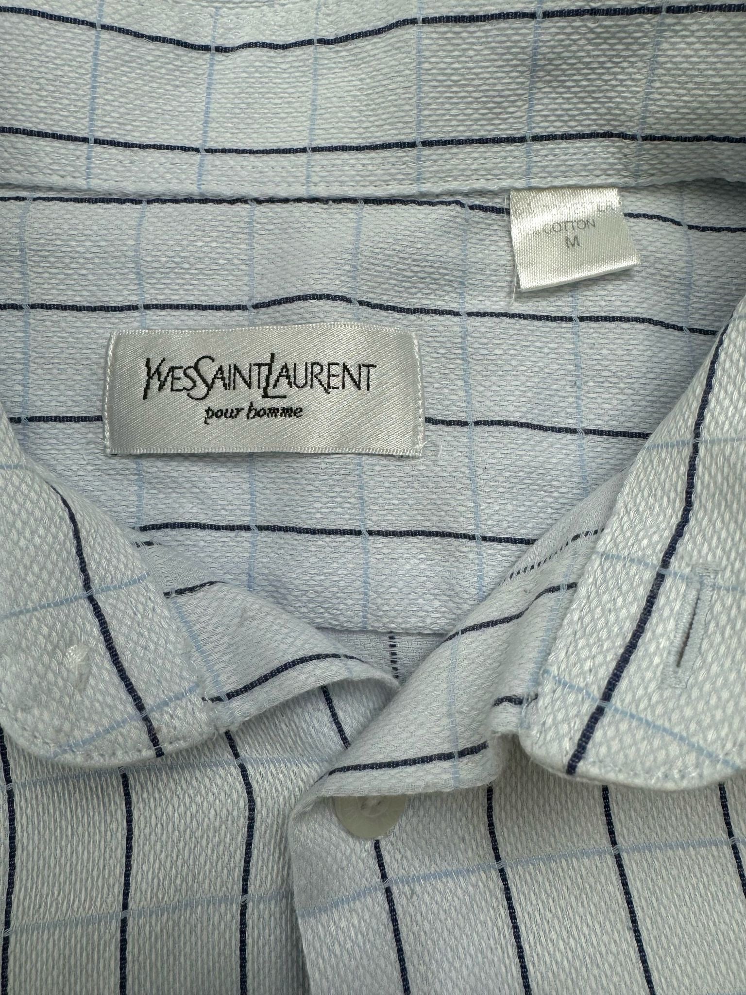 vintage YSL Yves Saint Laurent sleeveless shirt {M}