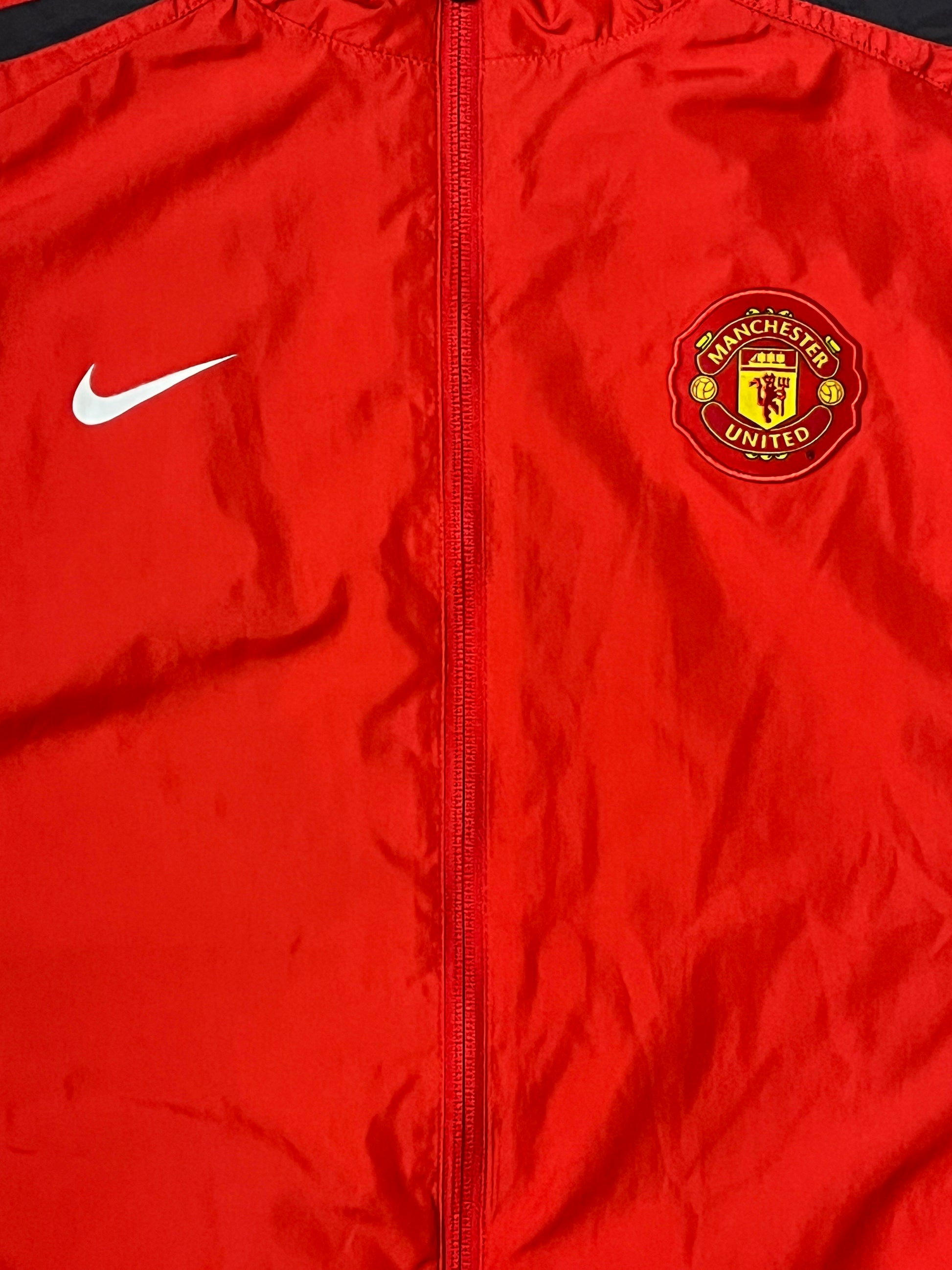 vintage Nike Manchester United windbreaker {S}