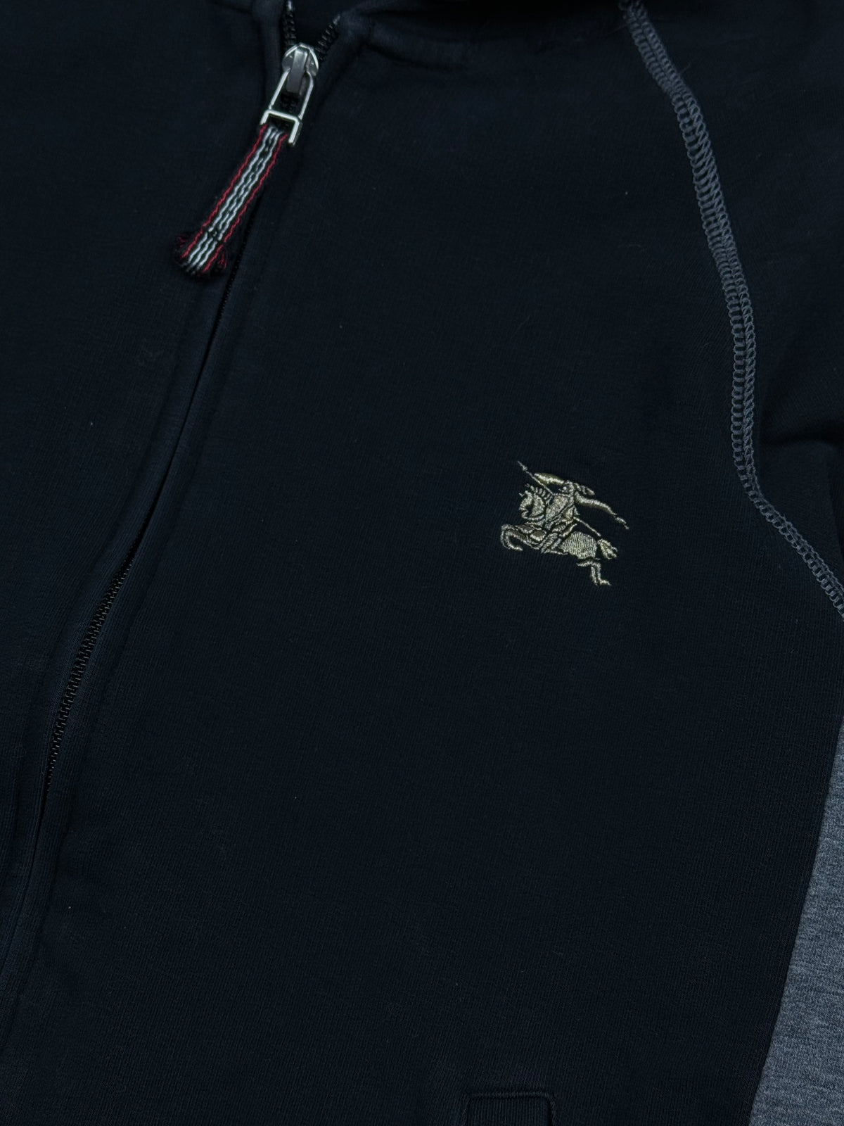 vintage Burberry Black Label sweatjacket {S}