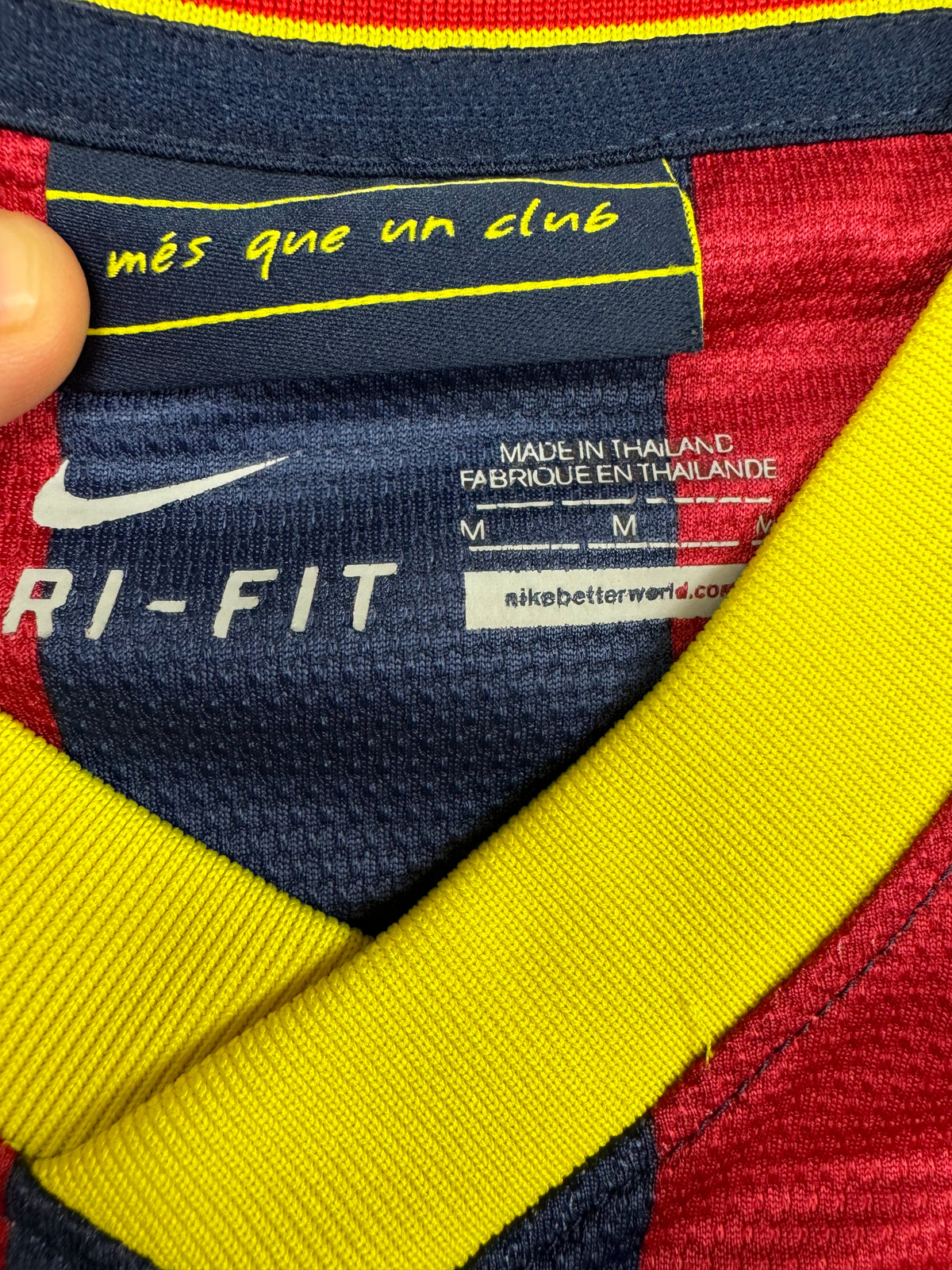 vintage Nike Fc Barcelona home jersey {M}