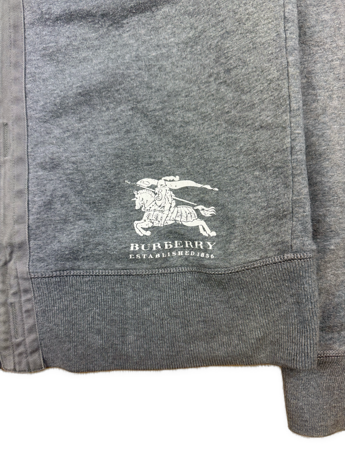 vintage Burberry sweatjacket {L}