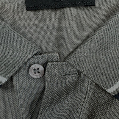 grey Prada polo {S}