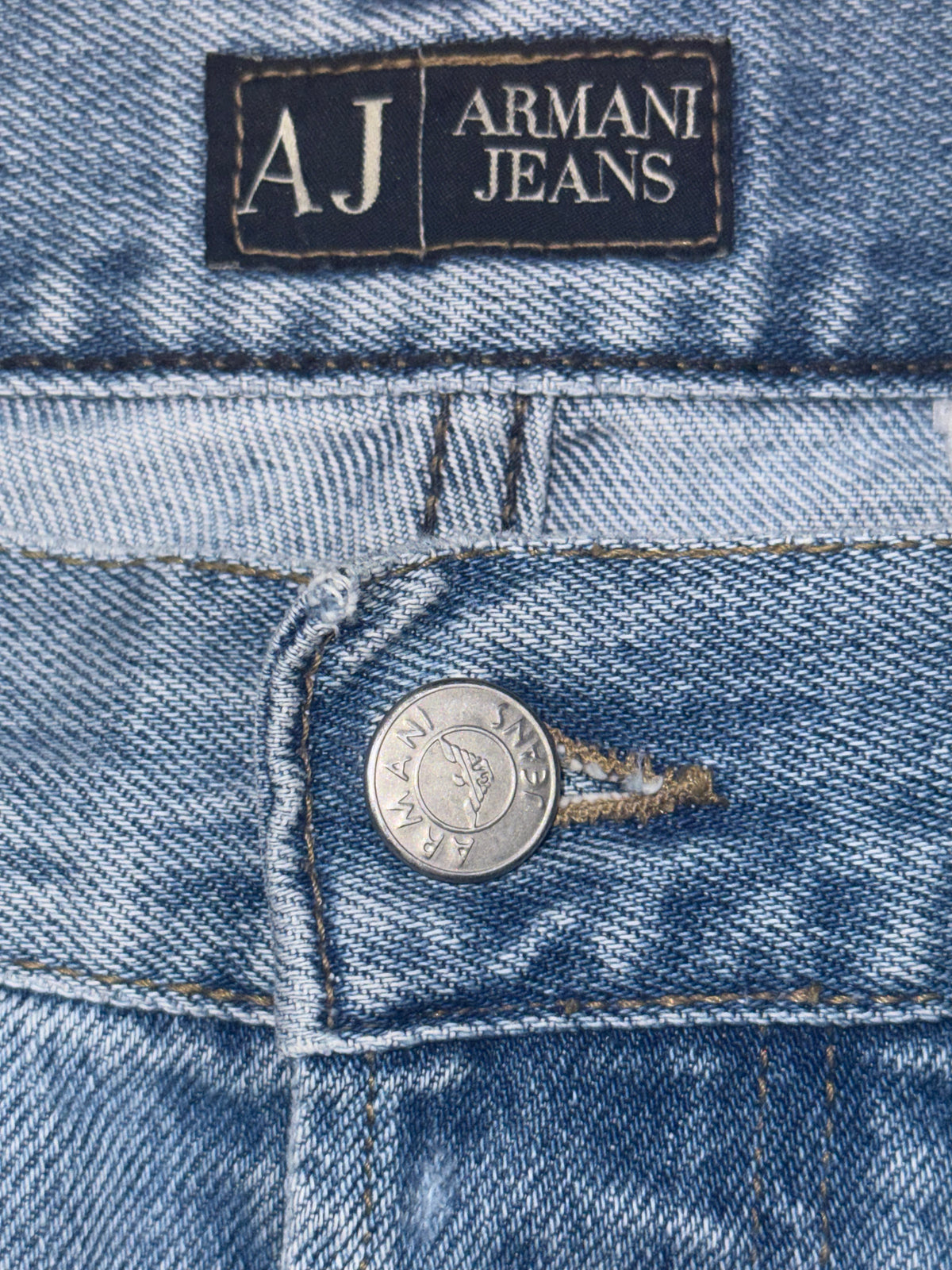 vintage Armani jeans {L}