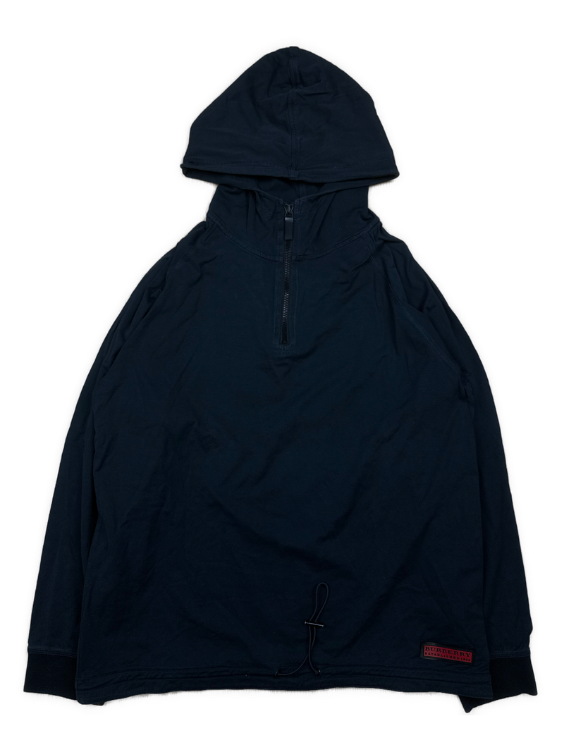 vintage Burberry Sport quarterzip {L}