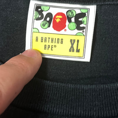 vintage BAPE a bathing ape t-shirt {XL}