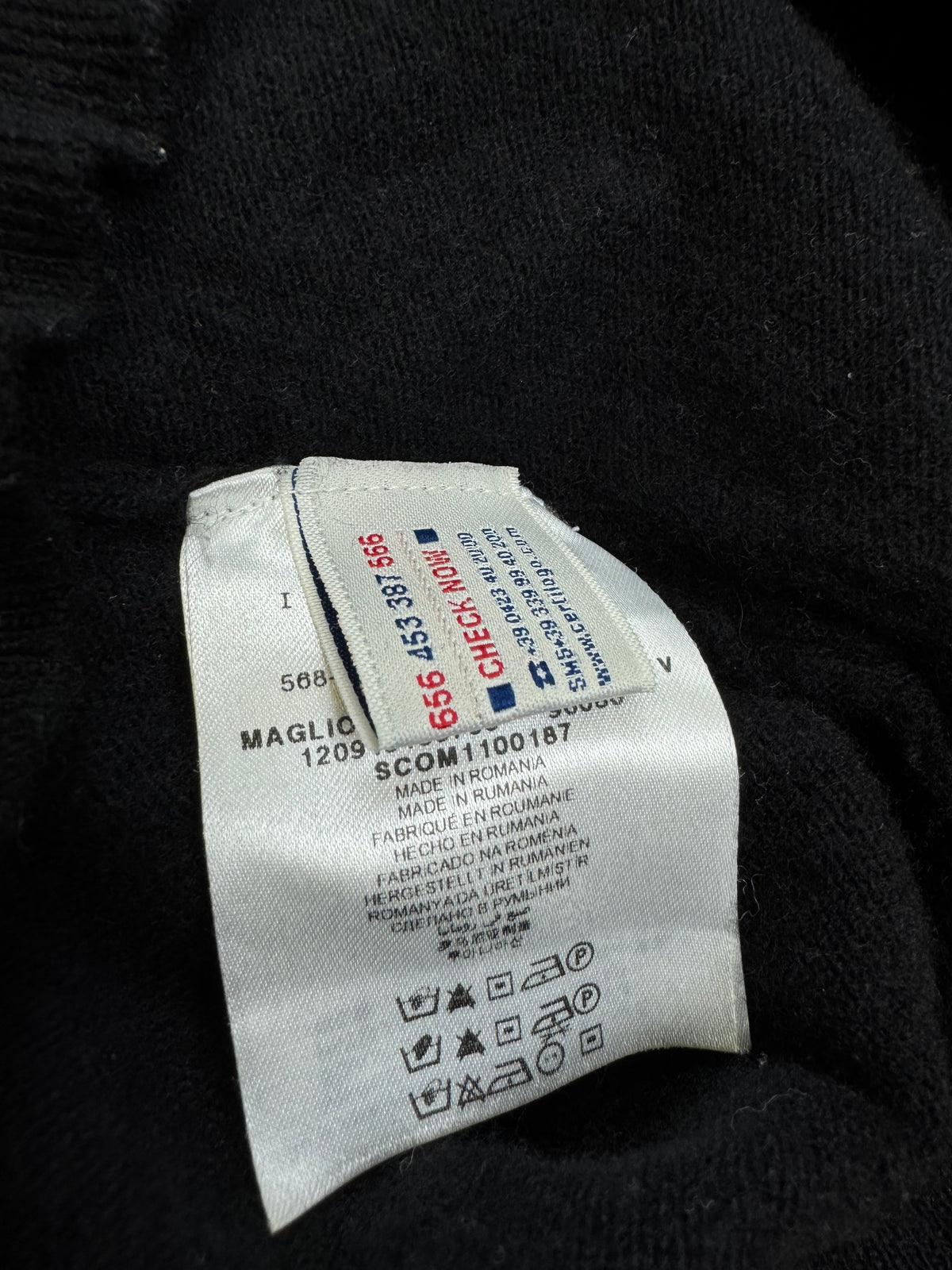 vintage Moncler knittedsweater {S}