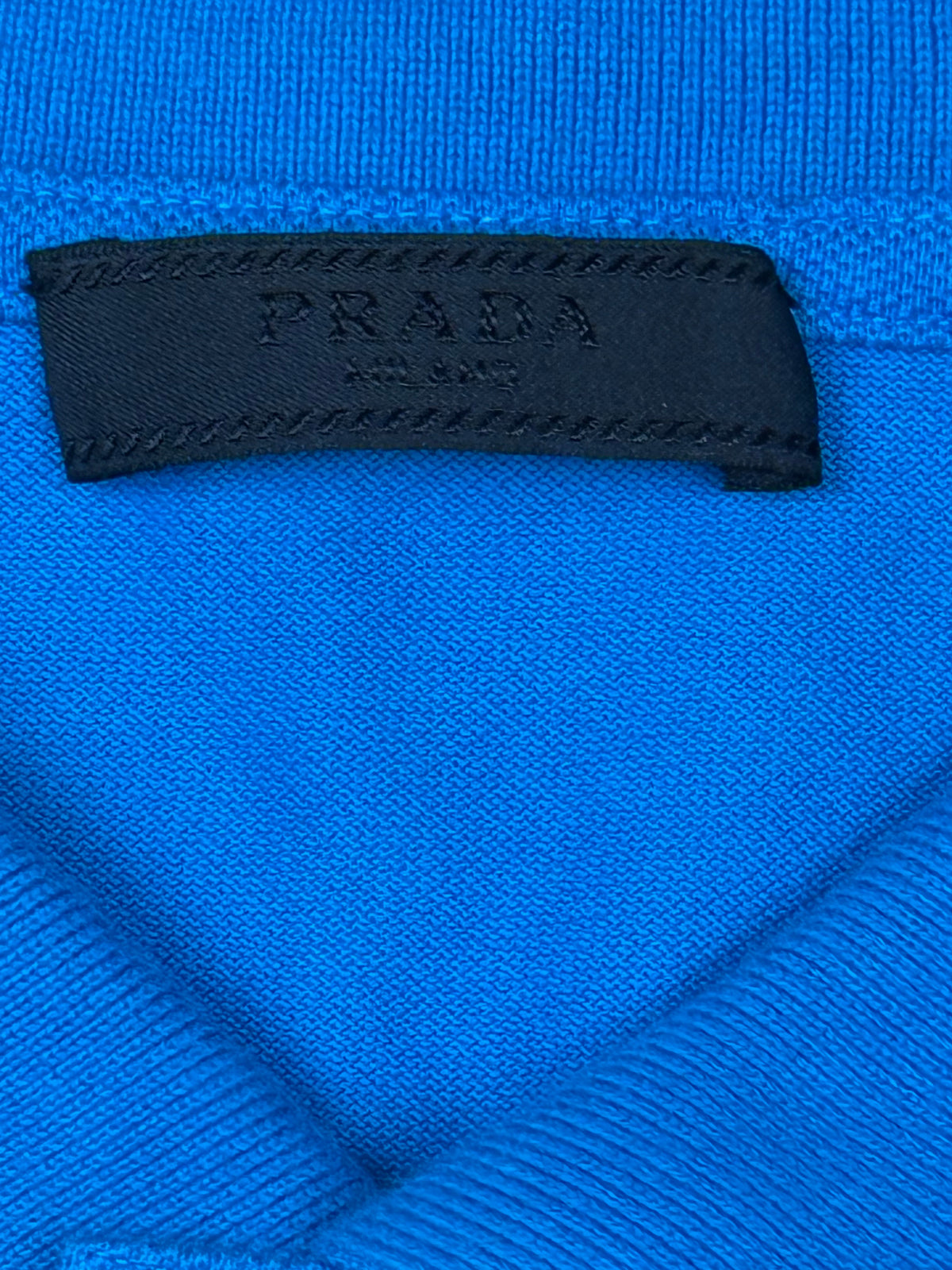 blue Prada polo