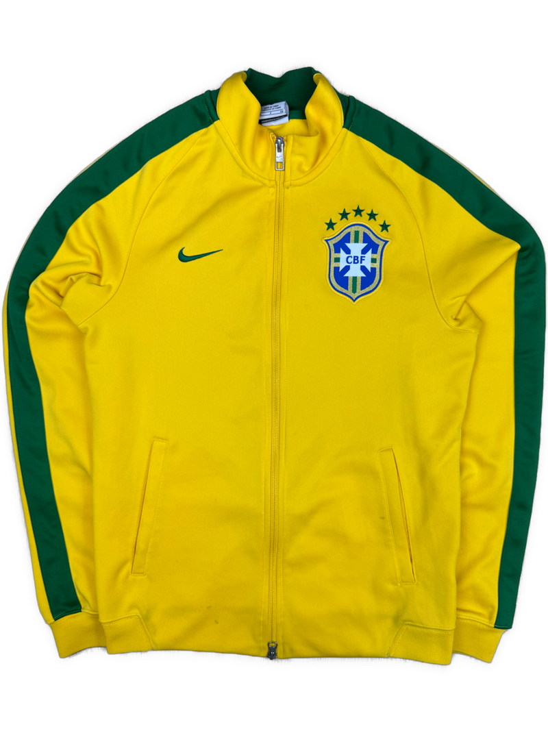 vintage Nike Brasil trackjacket {S}