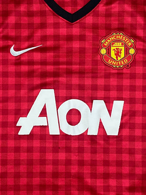 vintage Nike Manchester United YOUNG18 2012-2013 home jersey {M}