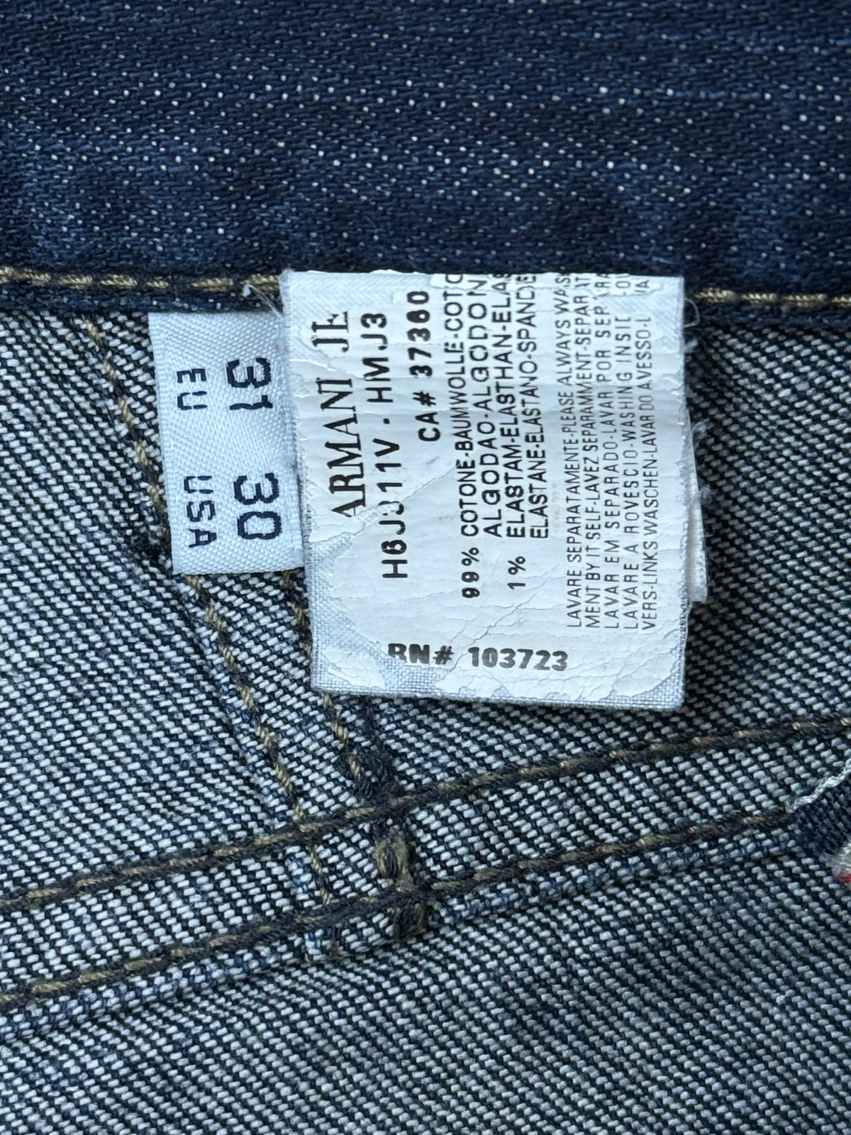 vintage Armani jeans {S}