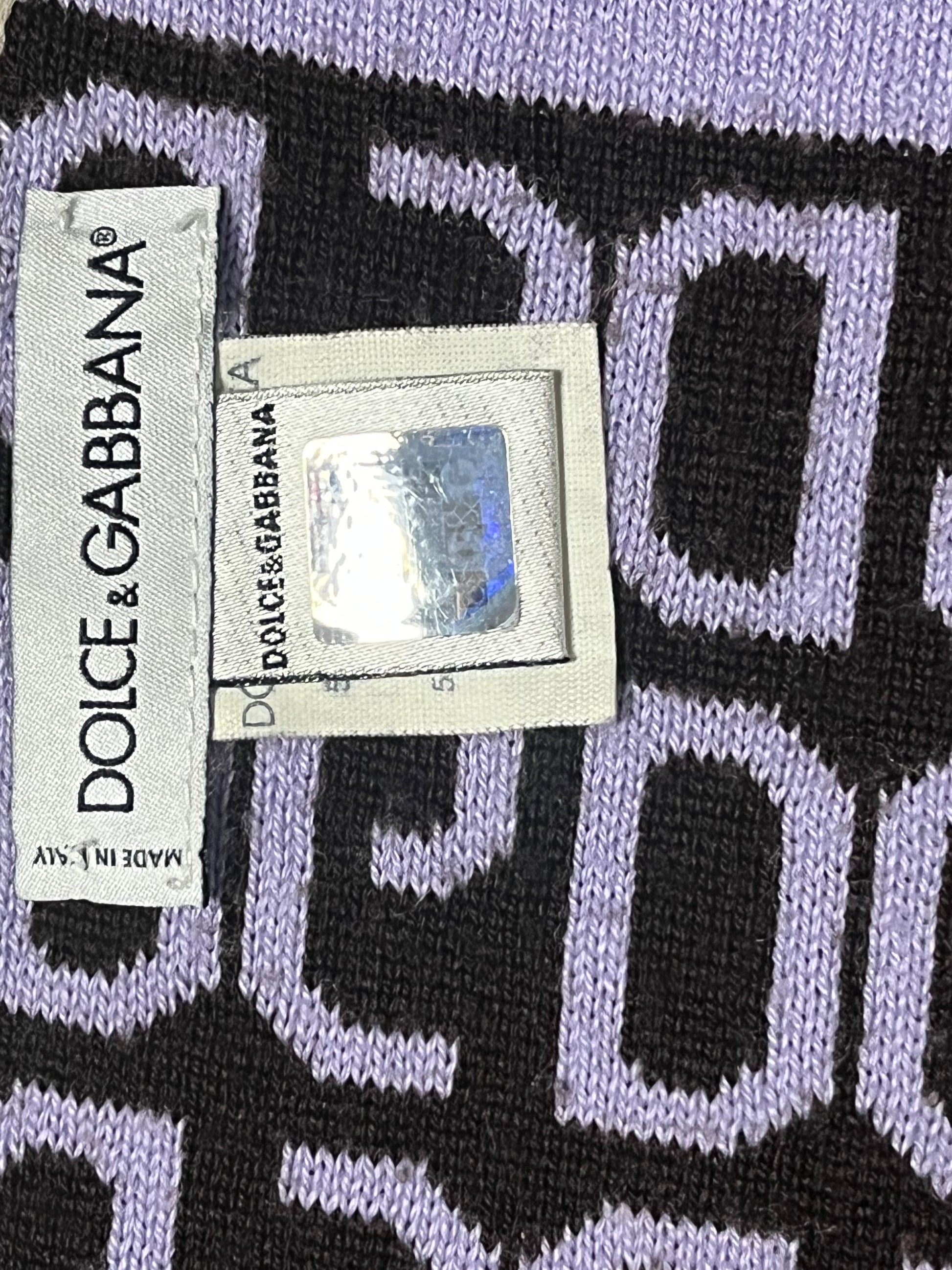 vintage Dolce & Gabbana scarf