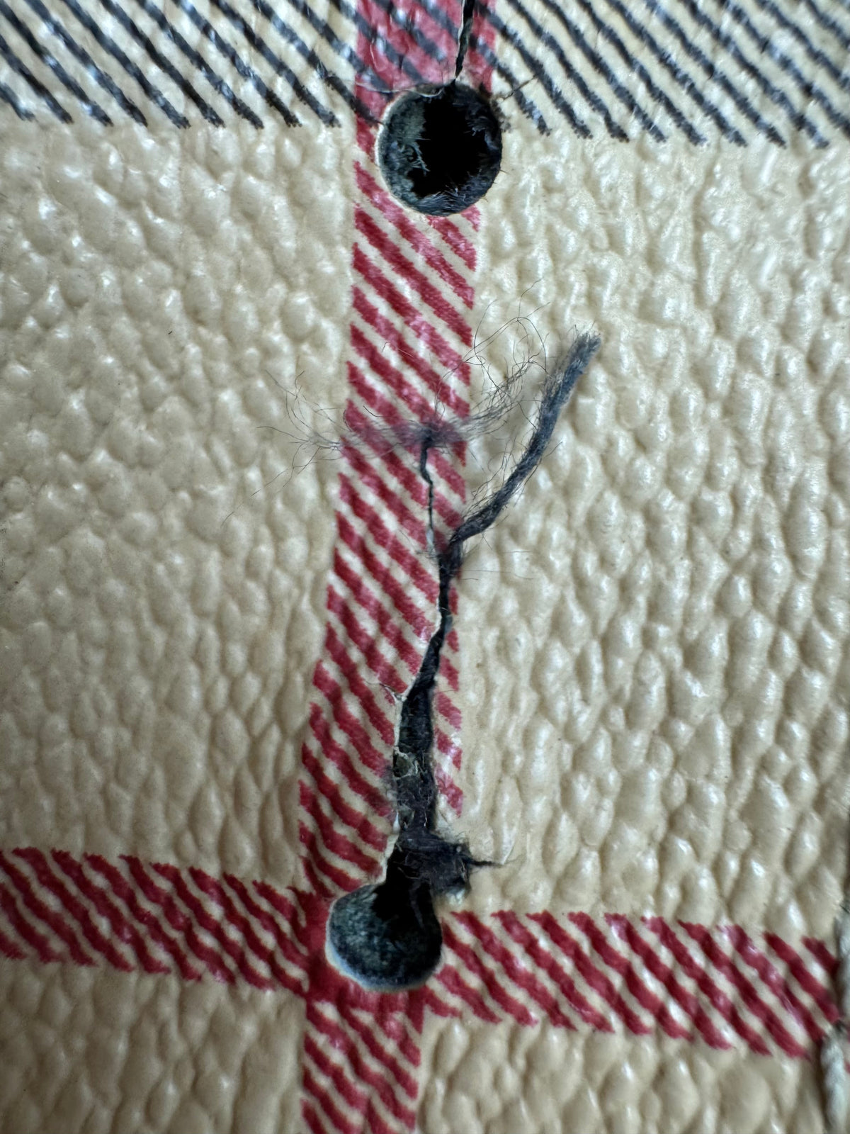 vintage Burberry belt