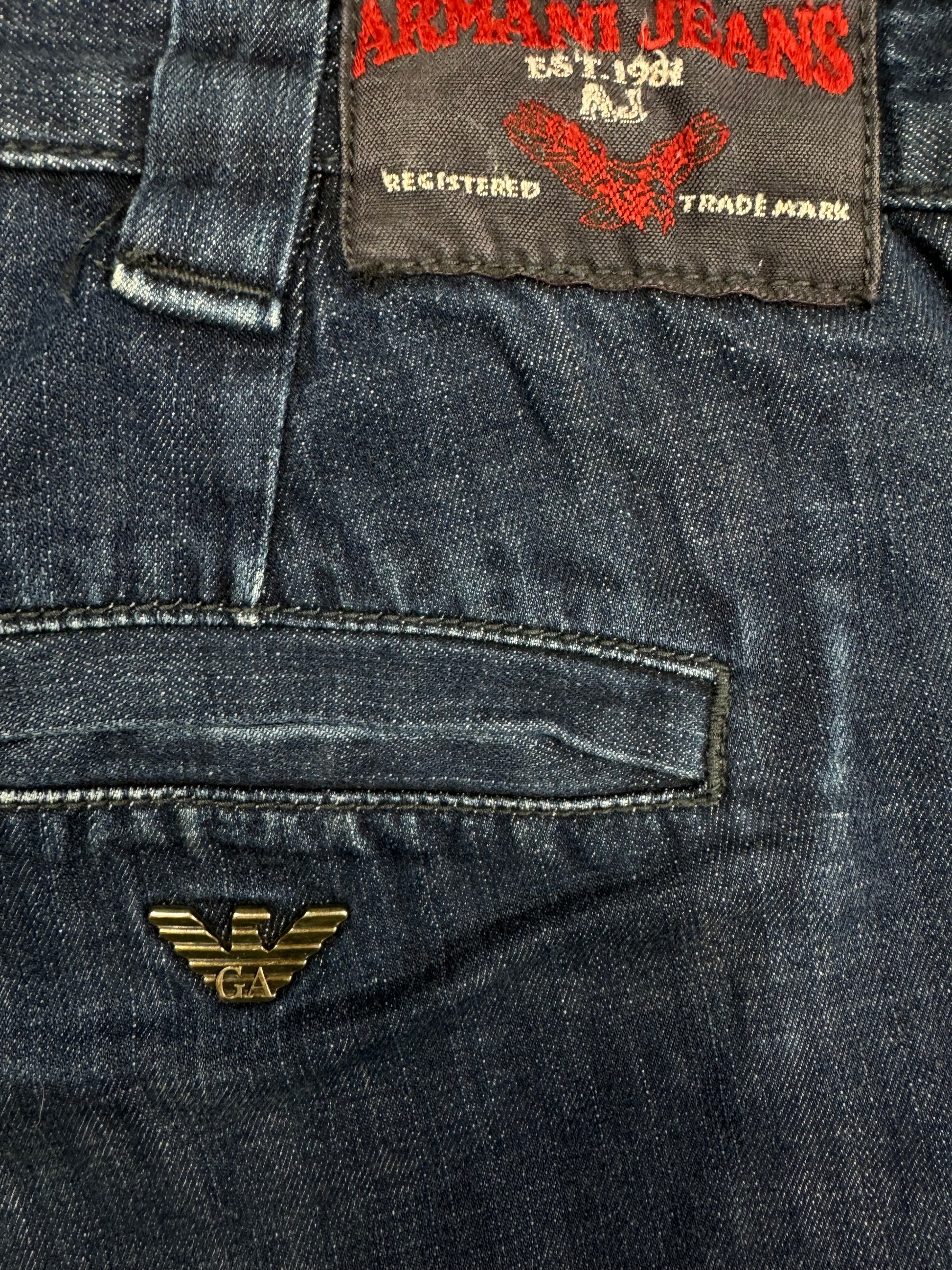vintage Armani jeans {S}
