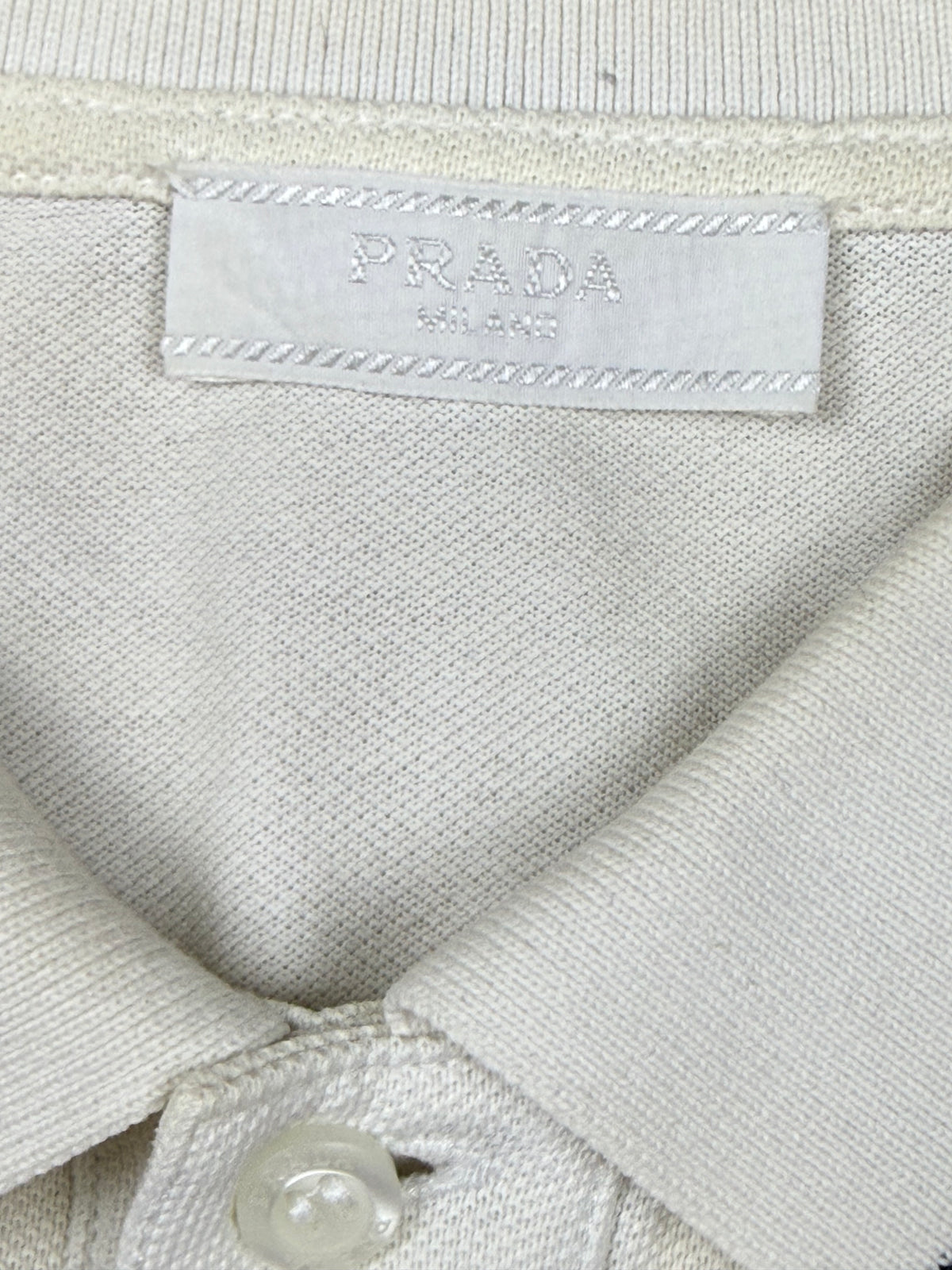 white Prada polo {XL}