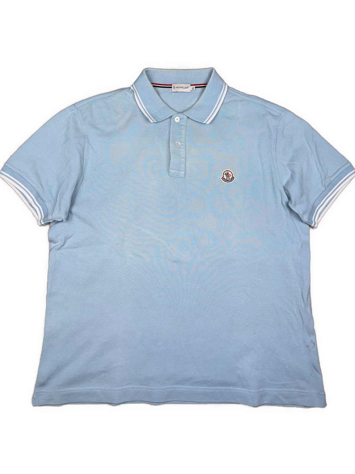 vintage babyblue Moncler polo