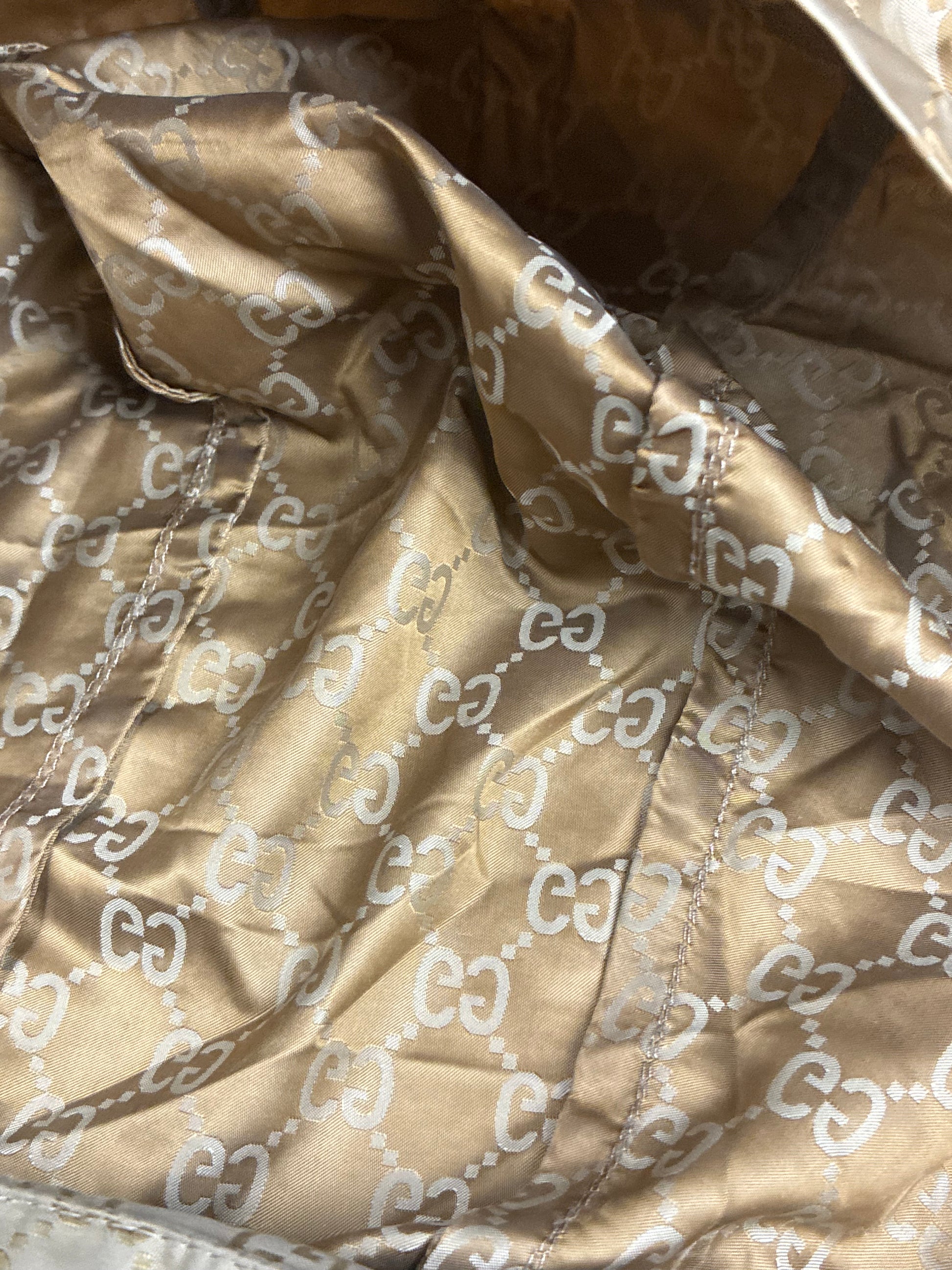 vintage Gucci monogram windbreaker {S}