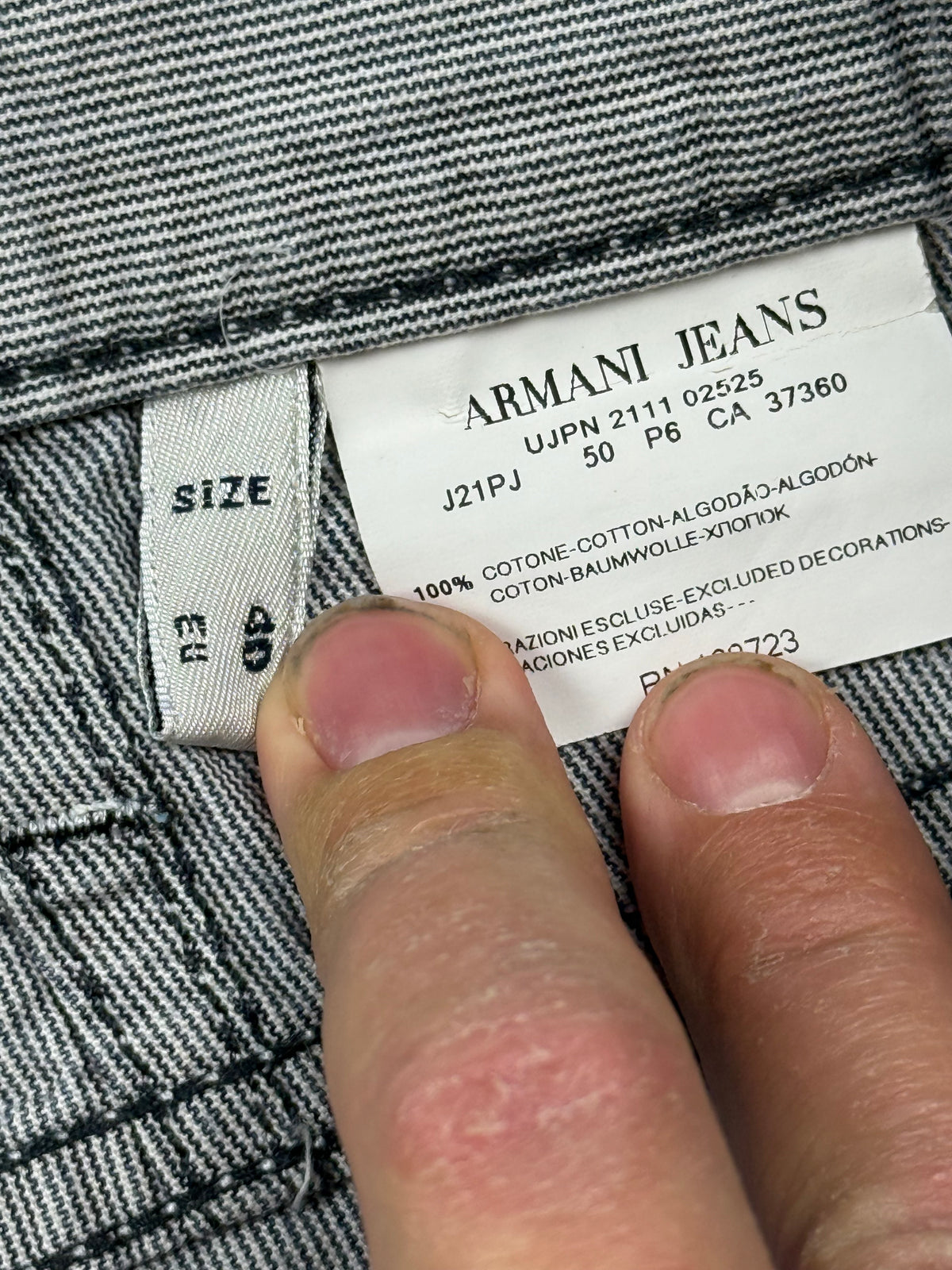 vintage Armani jeans