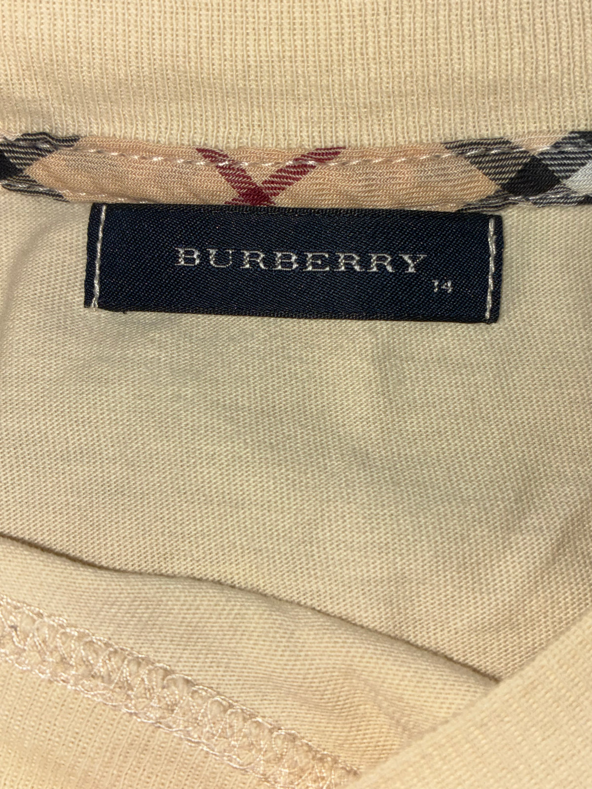 vintage Burberry longsleeve {S}