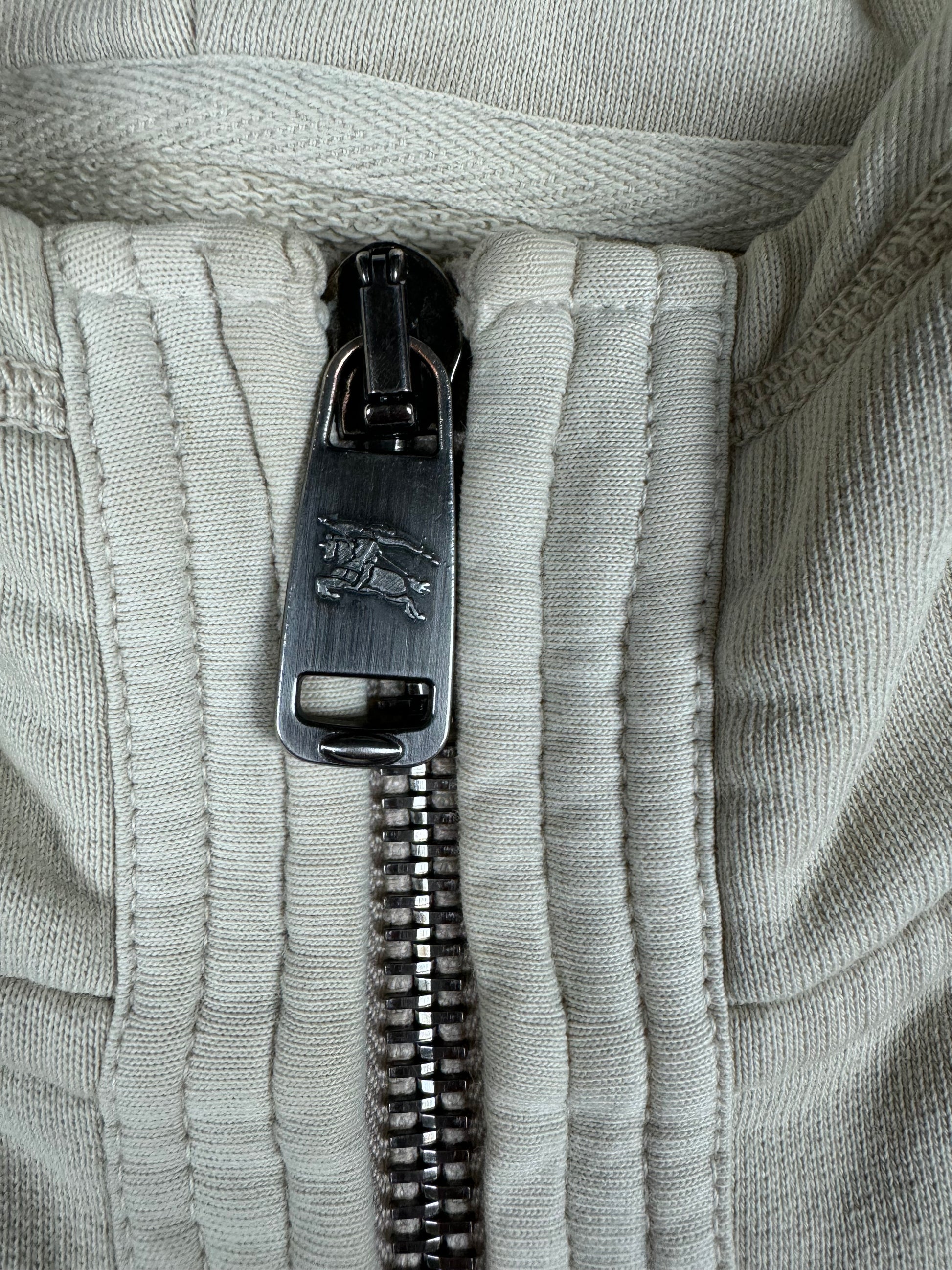 vintage Burberry sweatjacket {L}