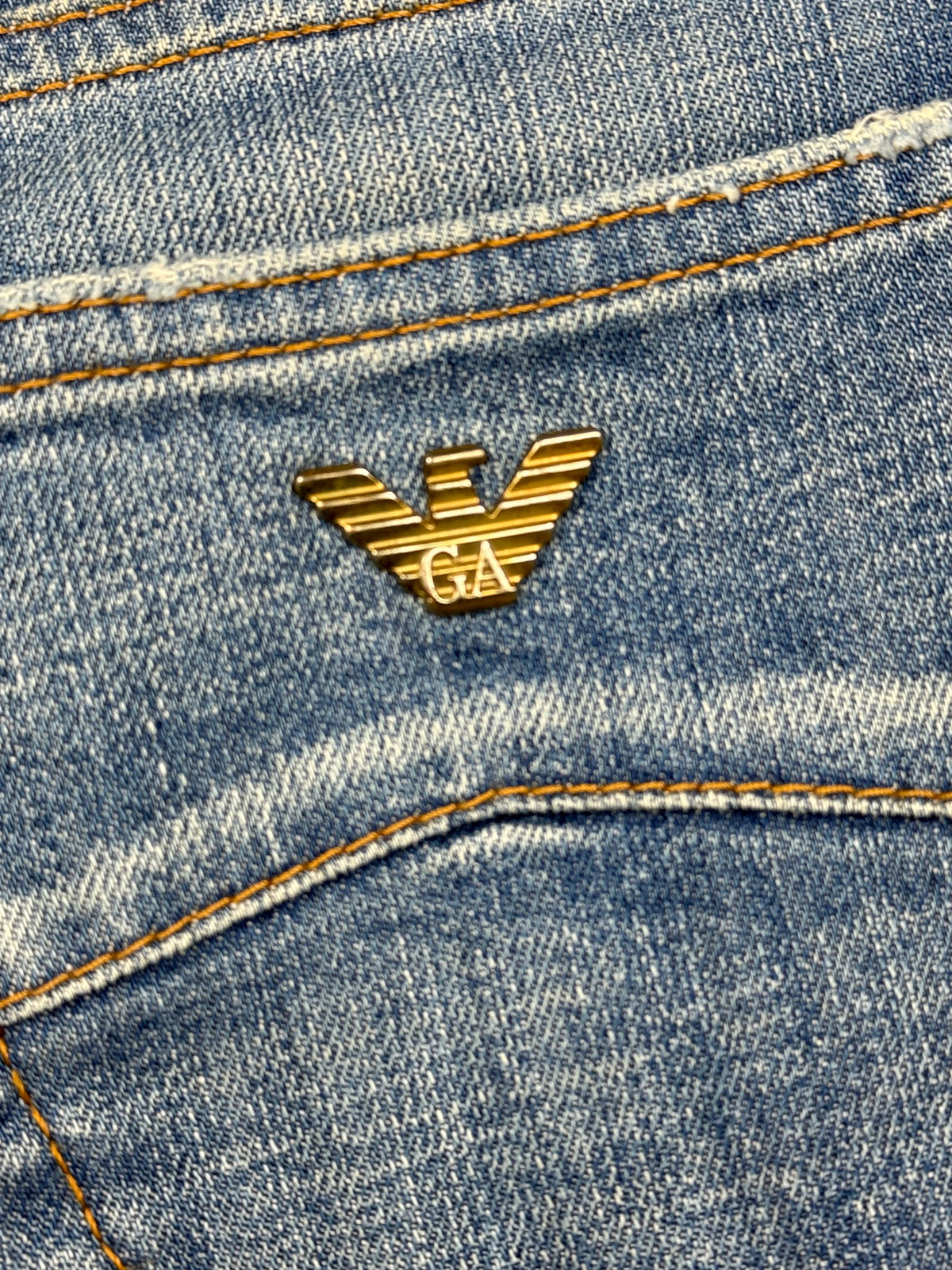 vintage Armani jeans {S}