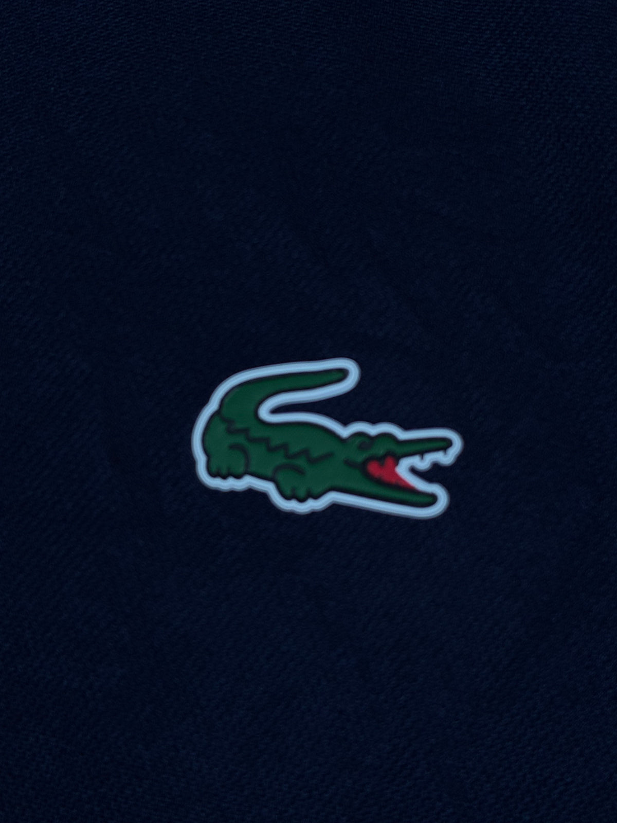 navyblue Lacoste polo {L}
