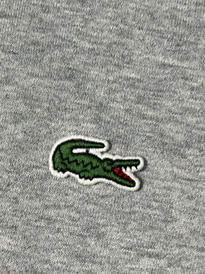 grey/black Lacoste sweatjacket {L}