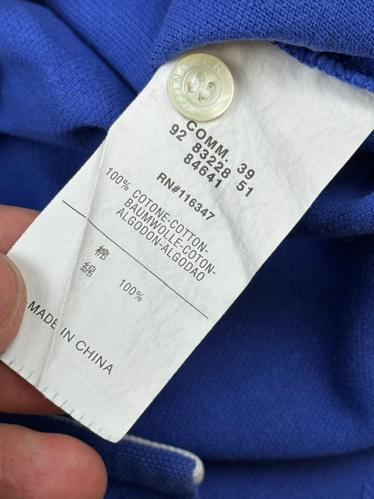 vintage Moncler polo {S}