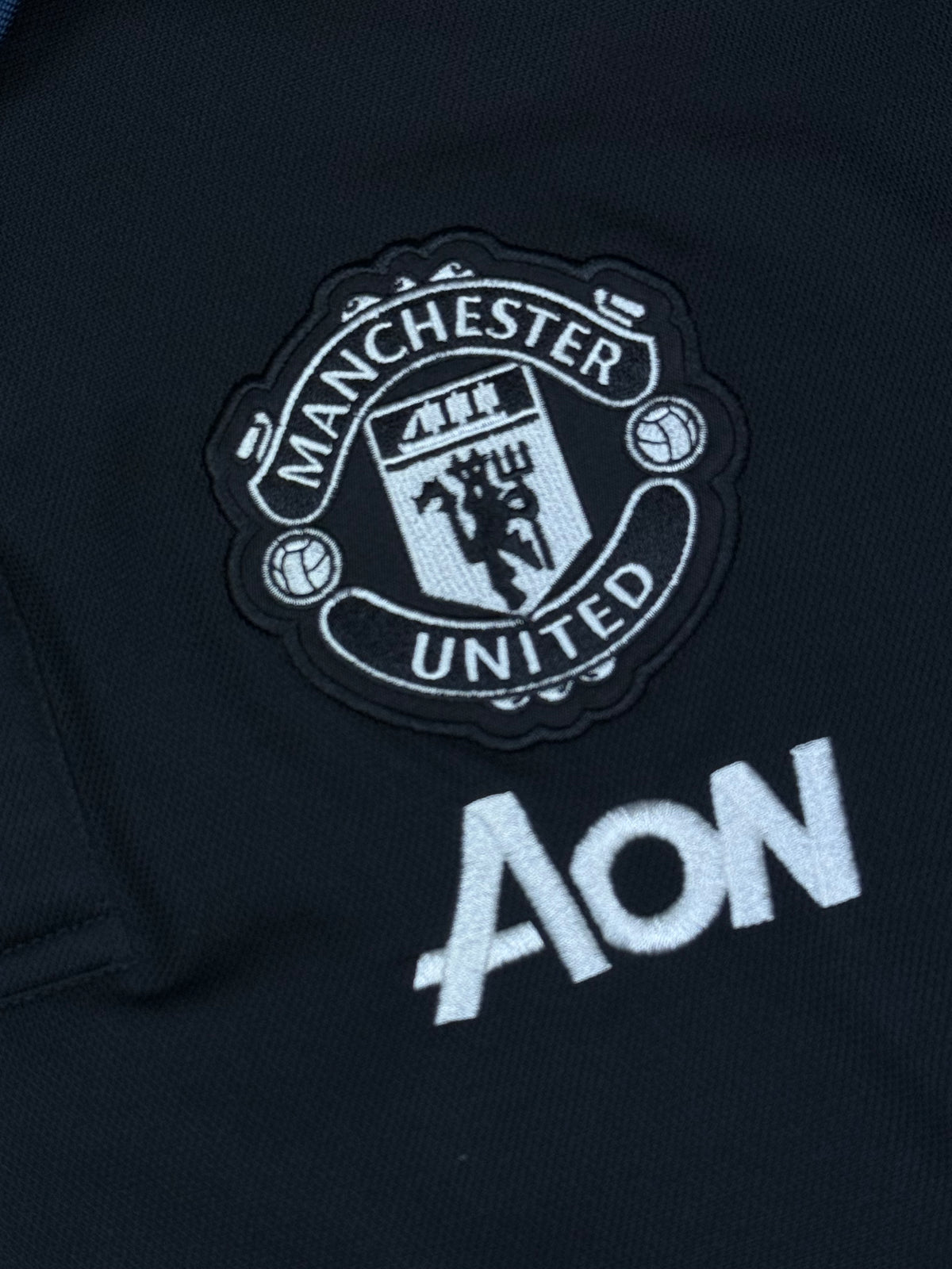 vintage Adidas Manchester United polo {S}