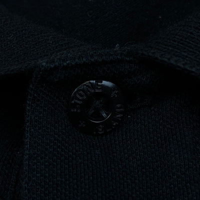 vintage black Stone Island polo {L}