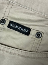 Load image into Gallery viewer, vintage YSL Yves Saint Laurent beige pants {M}
