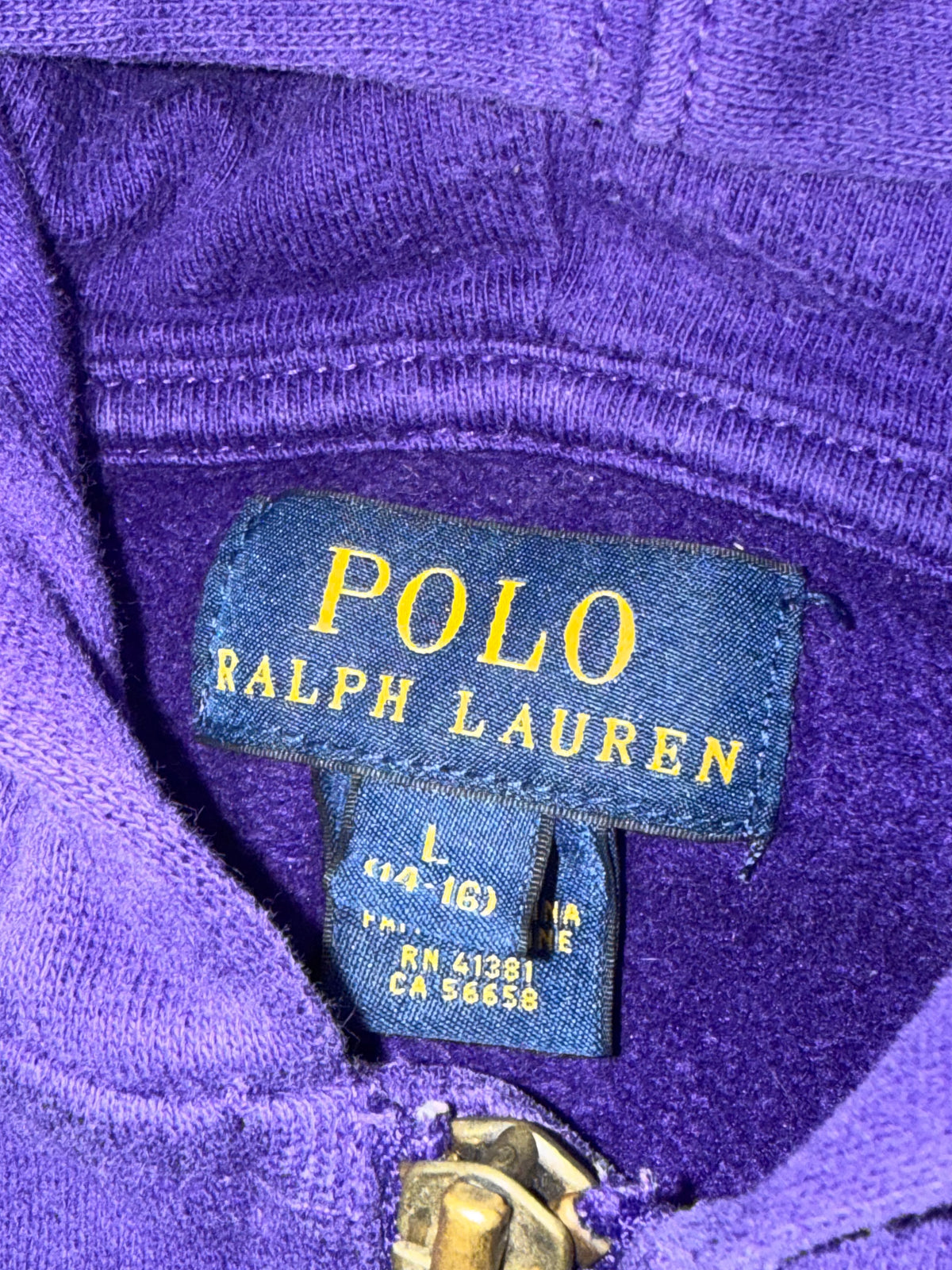 vintage Polo Ralph Lauren sweatjacket {XS}