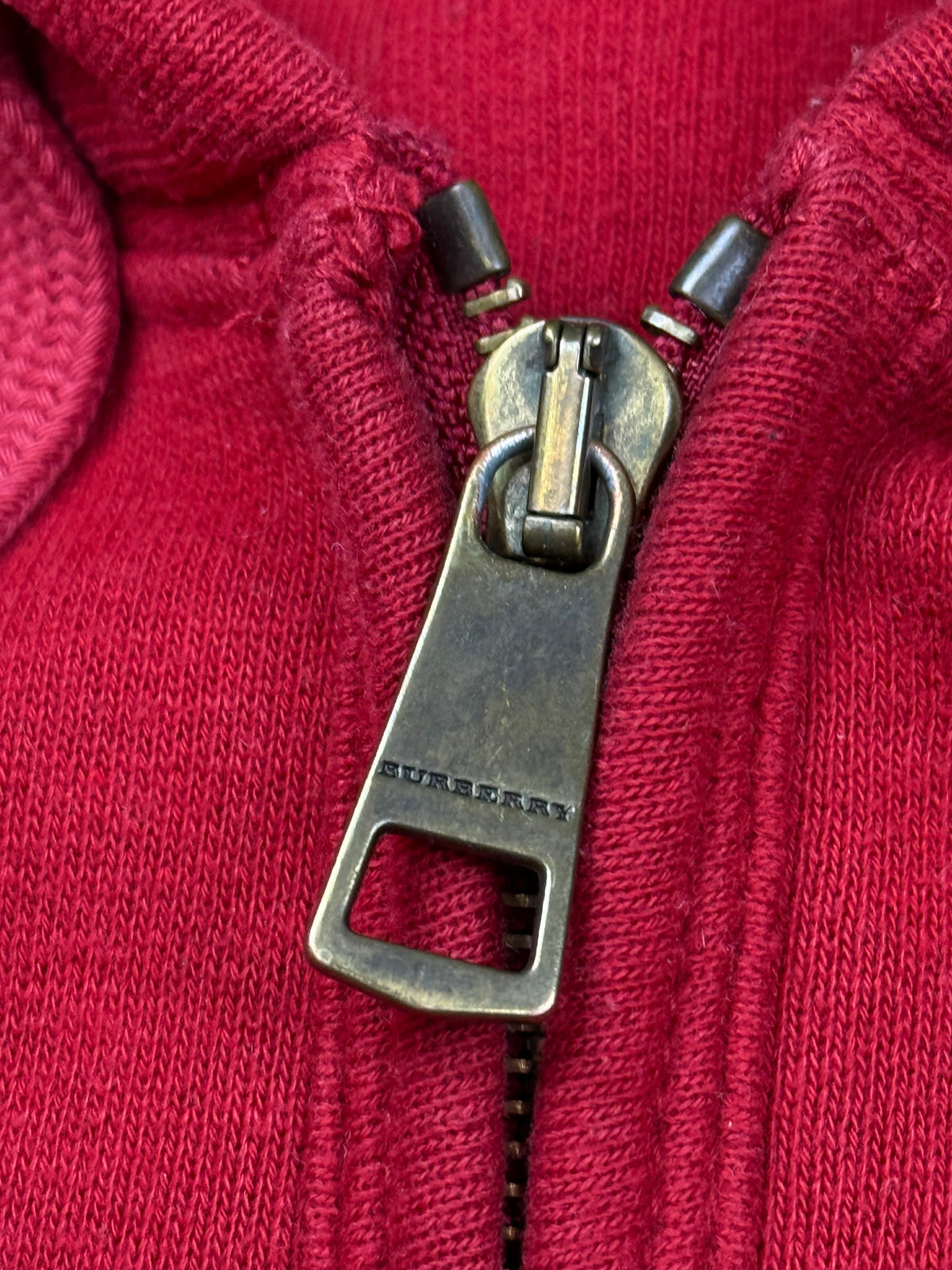 vintage Burberry sweatjacket {XL}