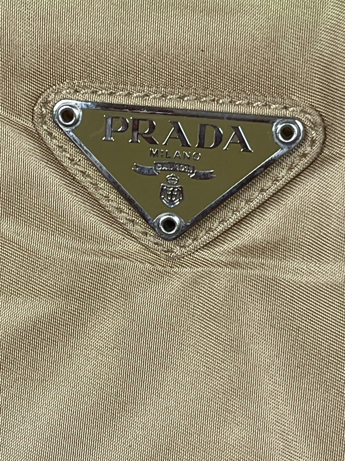vintage Prada shopper