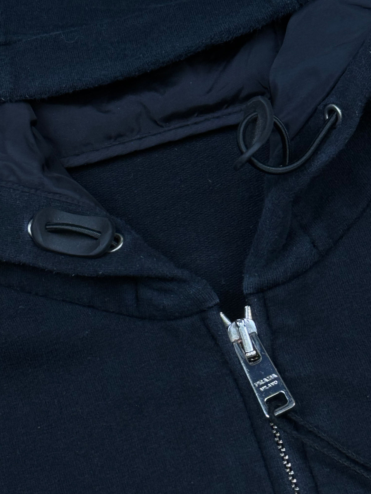black Prada sweatjacket