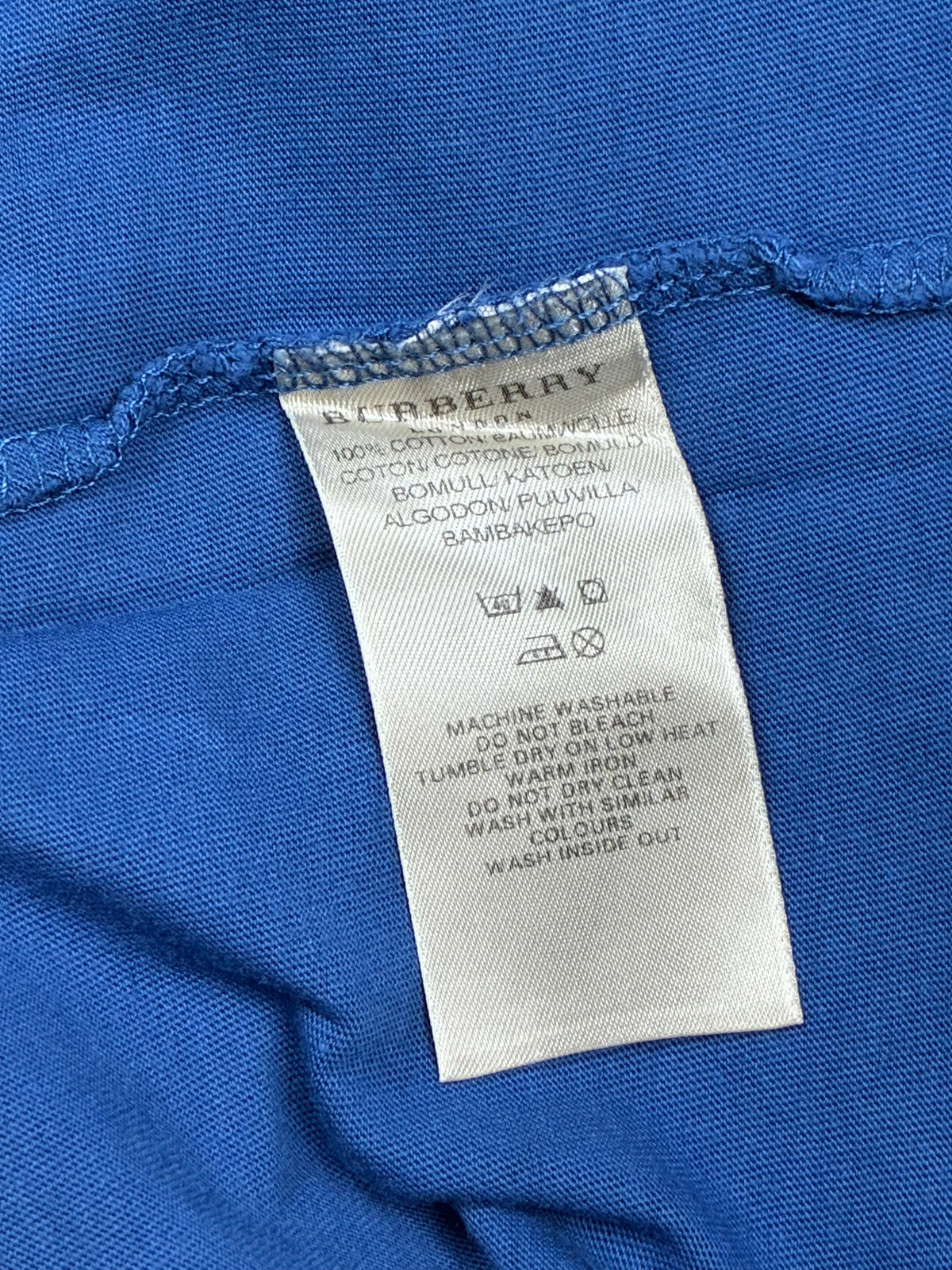 vintage Burberry longsleeve {L}