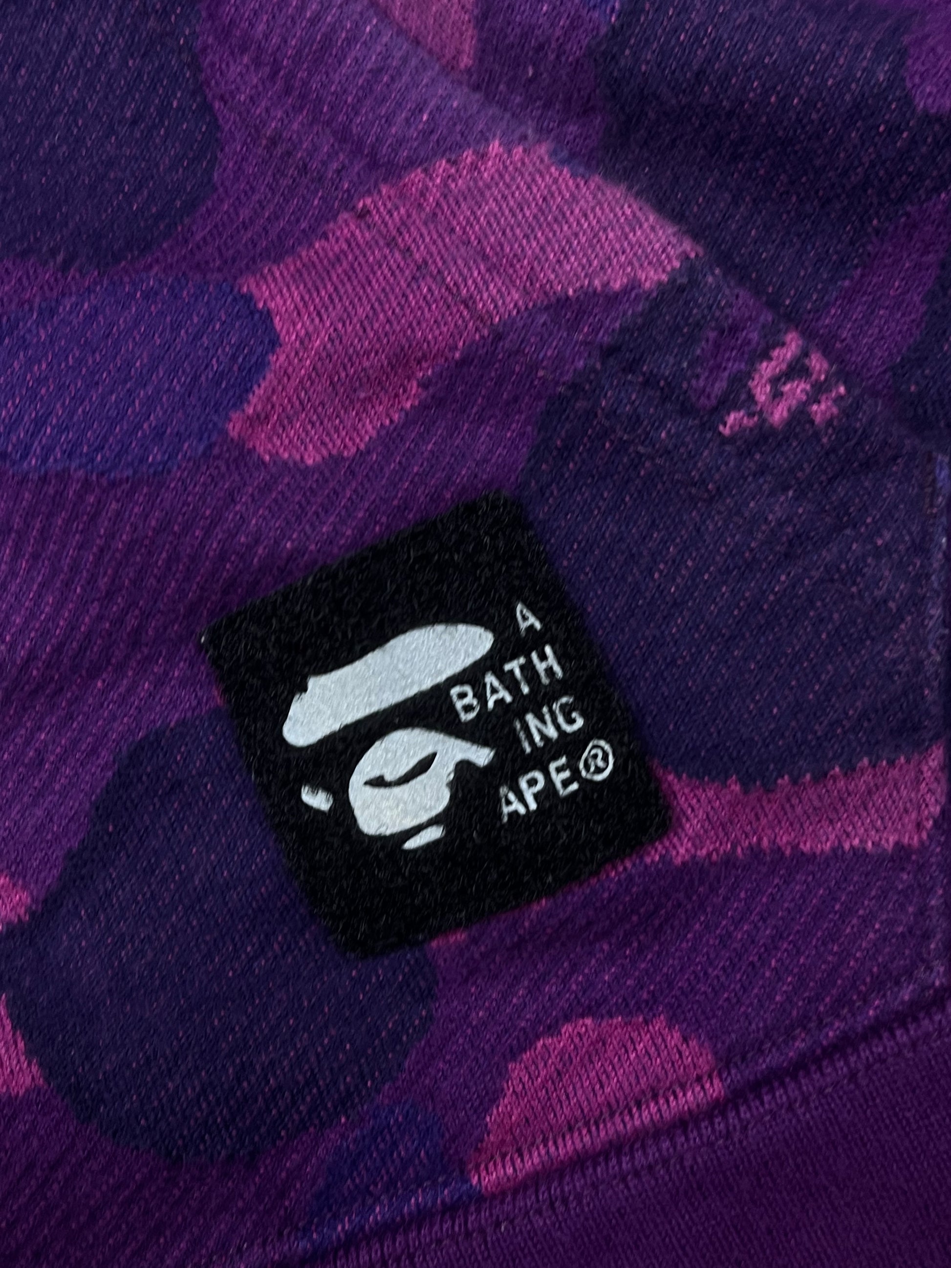 vintage BAPE a bathing ape hoodie {XS}