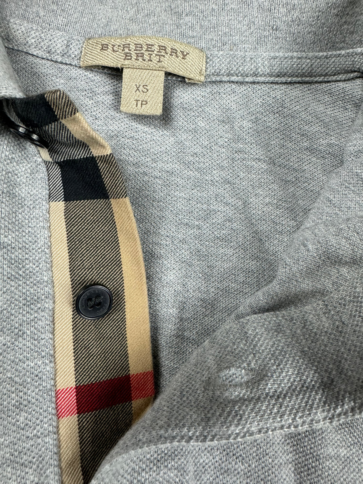 vintage Burberry polo {XS}