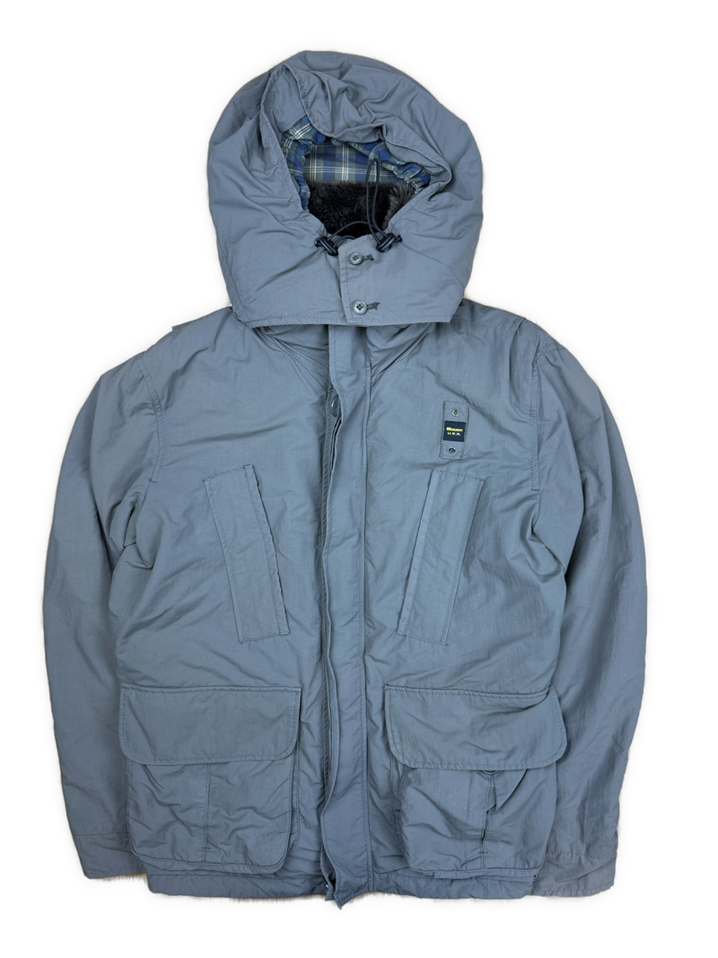 vintage Blauer winterjacket {L}