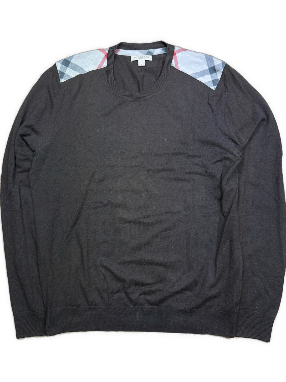 vintage Burberry knittedsweater {S}