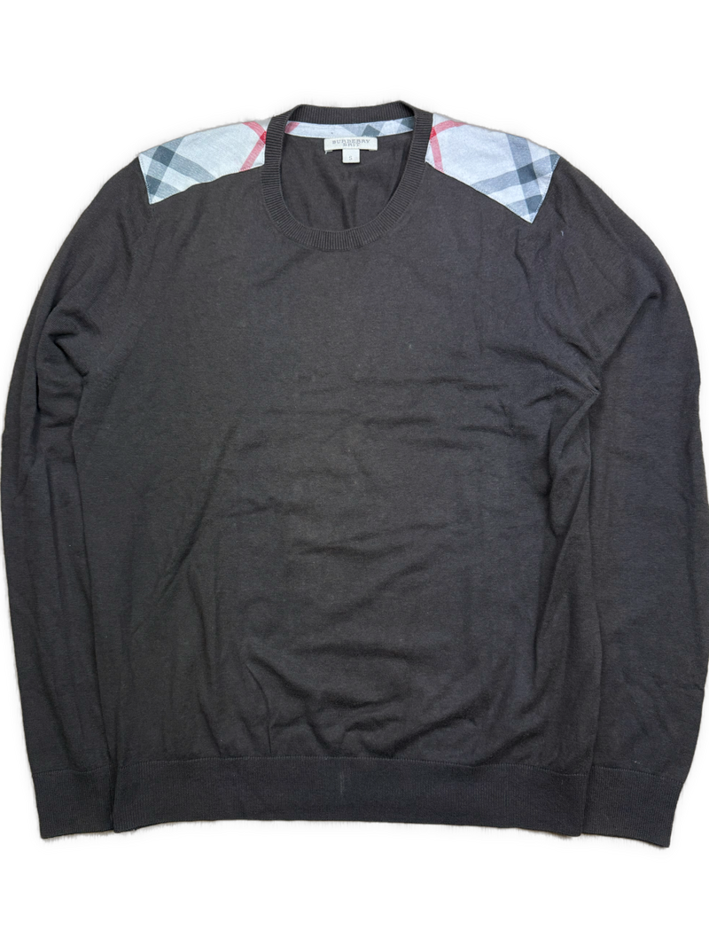 vintage Burberry knittedsweater {S}