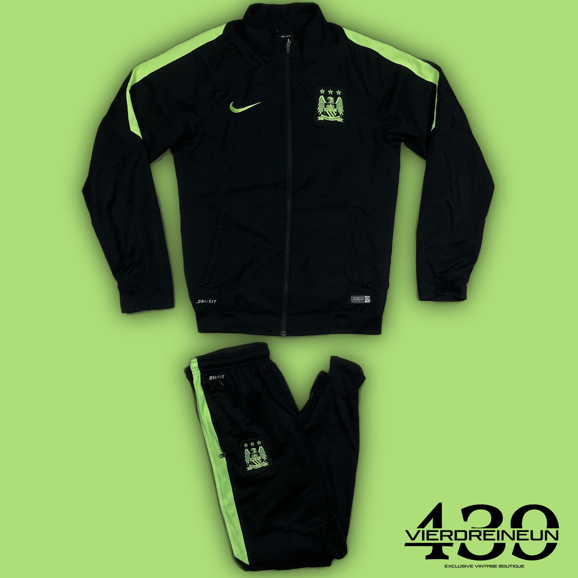 vintage Nike Manchester City tracksuit {S}