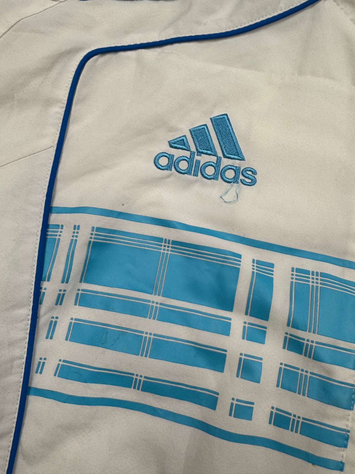 vintage Adidas Olympique Marseille windbreaker {M}