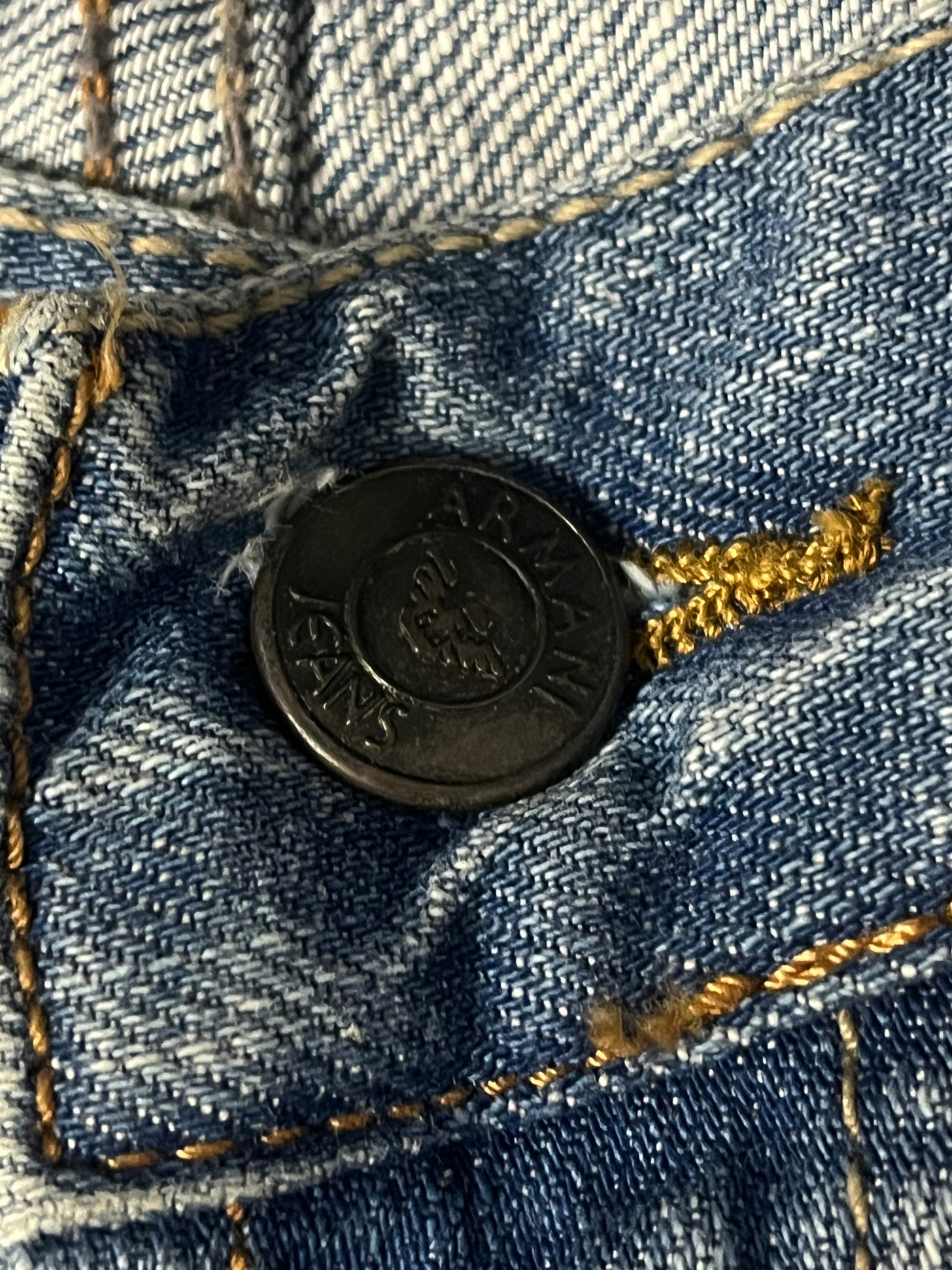 vintage Armani jeans {M}